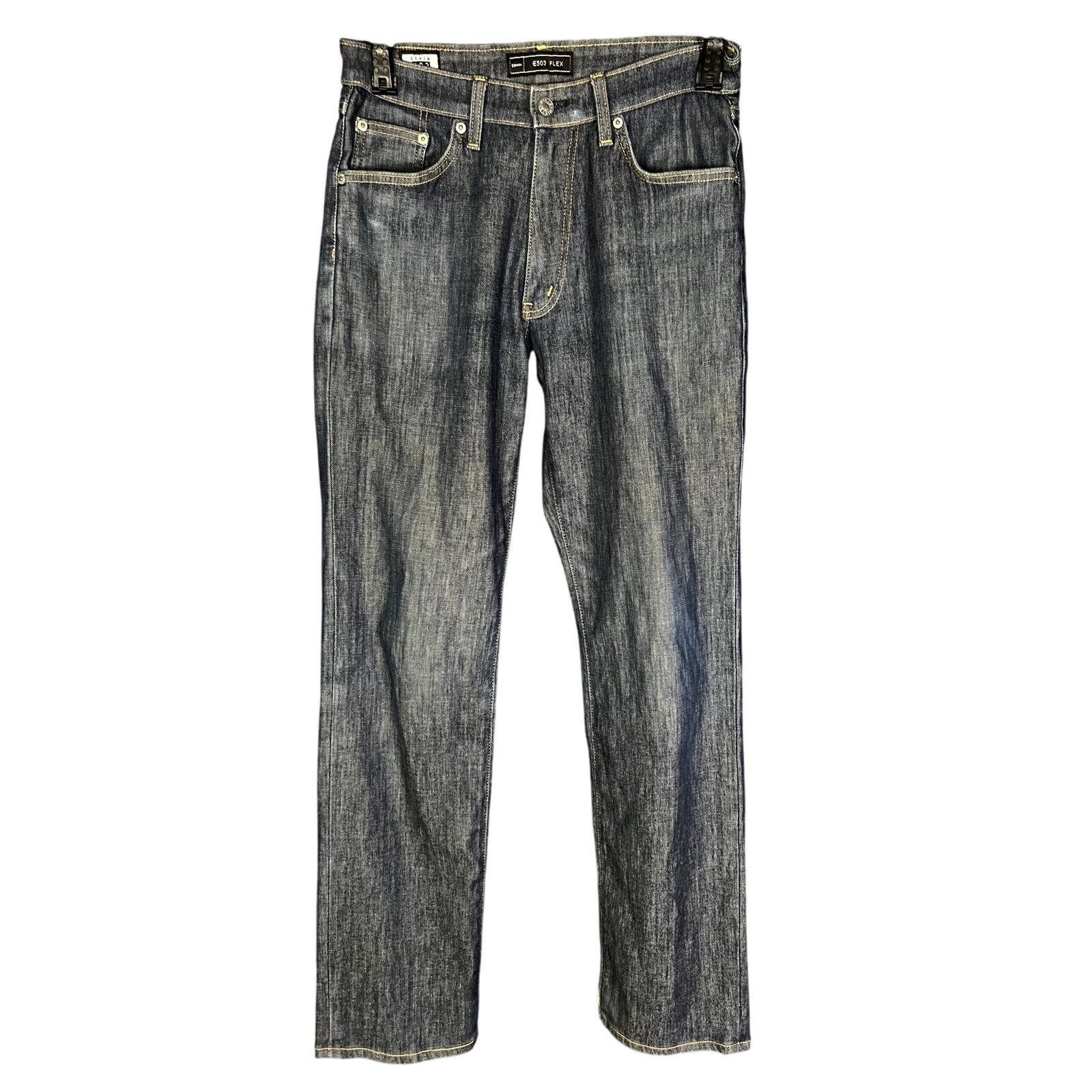 Men's Edwin Japan E503 Flex Dark Denim Straight 30 x 33