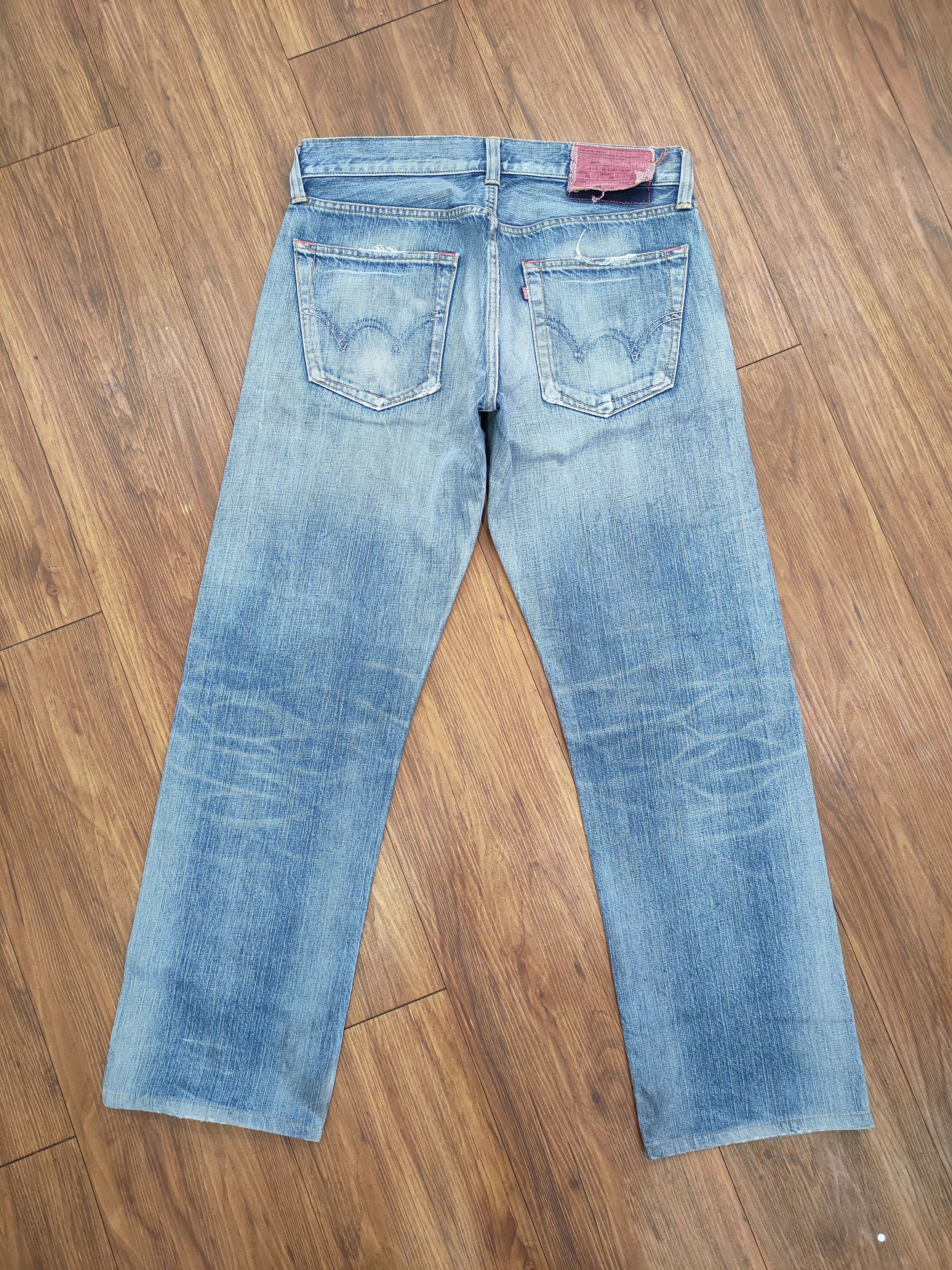 Edwin × Jean × Vintage VINTAGE EDWIN 504 FADED JEANS DENIM PANTS Size US 34 / EU 50 - 11 Thumbnail