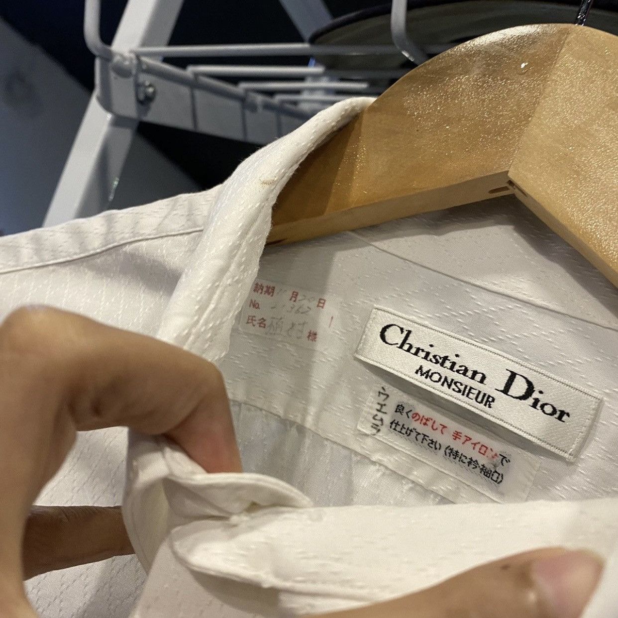 Christian Dior Monsieur RARE 🚨 Christian Dior mounsieur 90s clipped diamond pattern Size US L / EU 52-54 / 3 - 11 Thumbnail