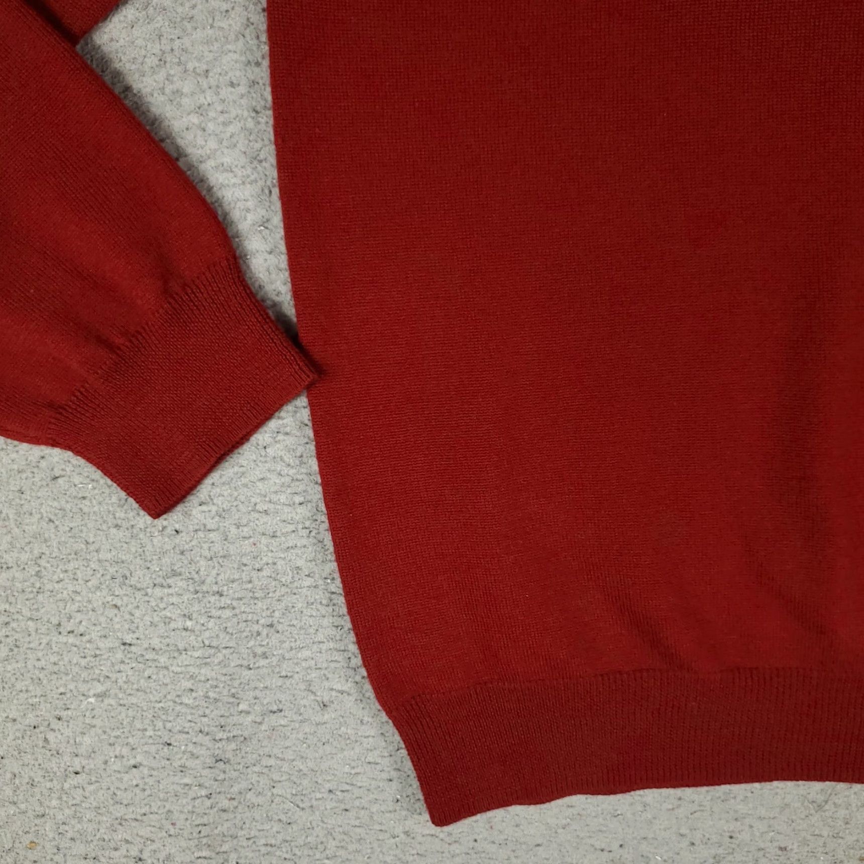 Brooks Brothers VINTAGE Brooks Brothers Sweater Men's XL Red Wool Collared Pullover Classic Preppy Fall Winter Size US XL / EU 56 / 4 - 3 Thumbnail