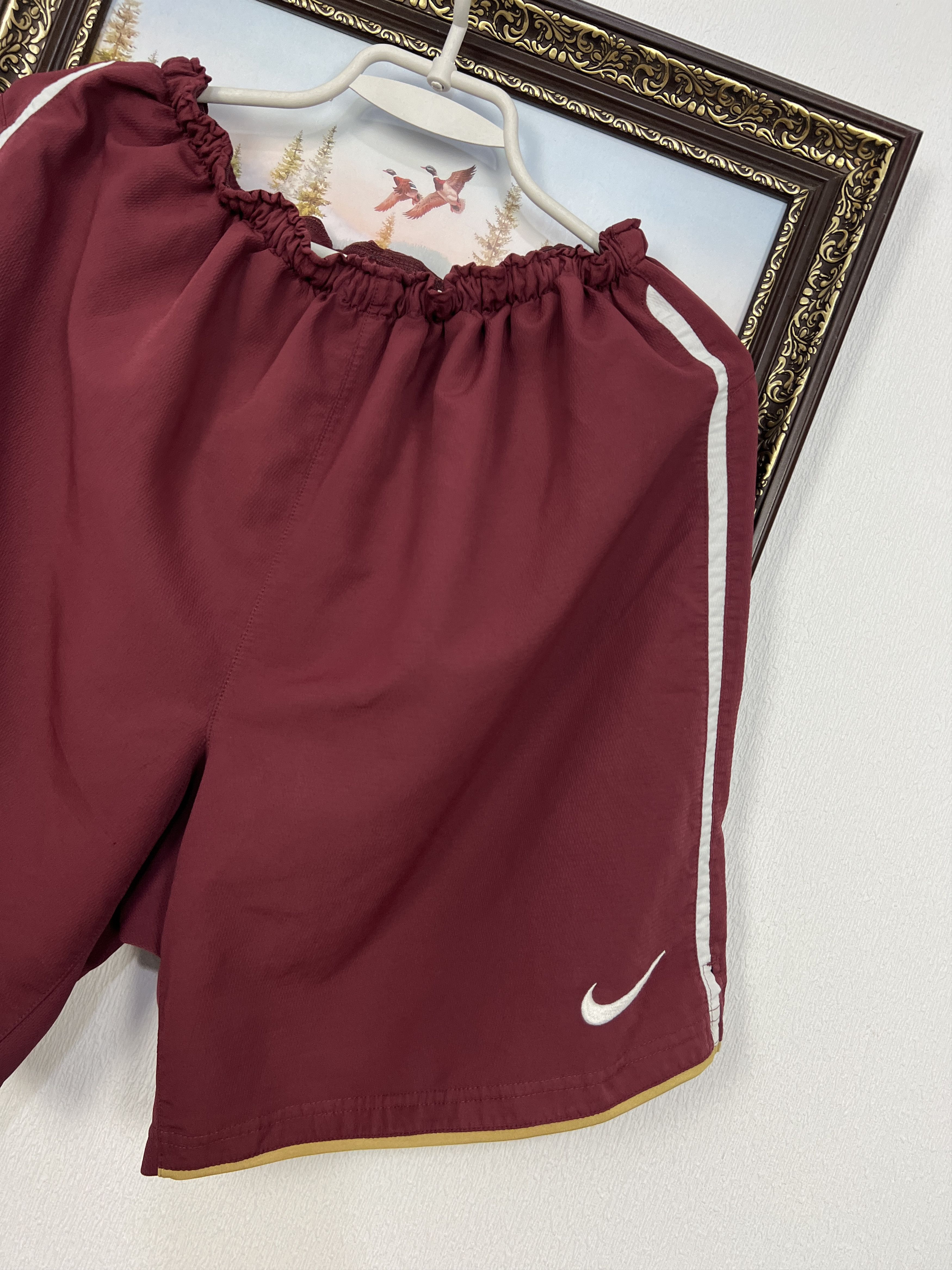 Nike Vintage Nike Arsenal Football Shorts Burgundy Highbury L Size US 34 / EU 50 - 3 Thumbnail