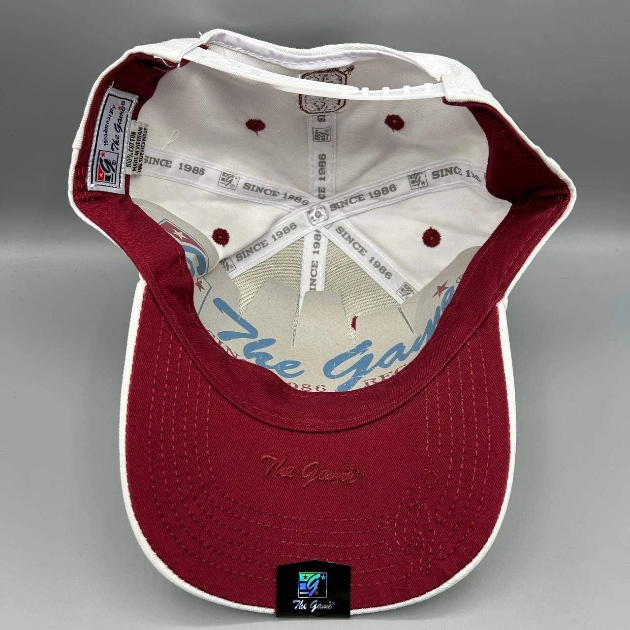 The Game Vintage Stanford Cardinal University Hat Men NCAA Snap Back Size ONE SIZE - 2 Thumbnail