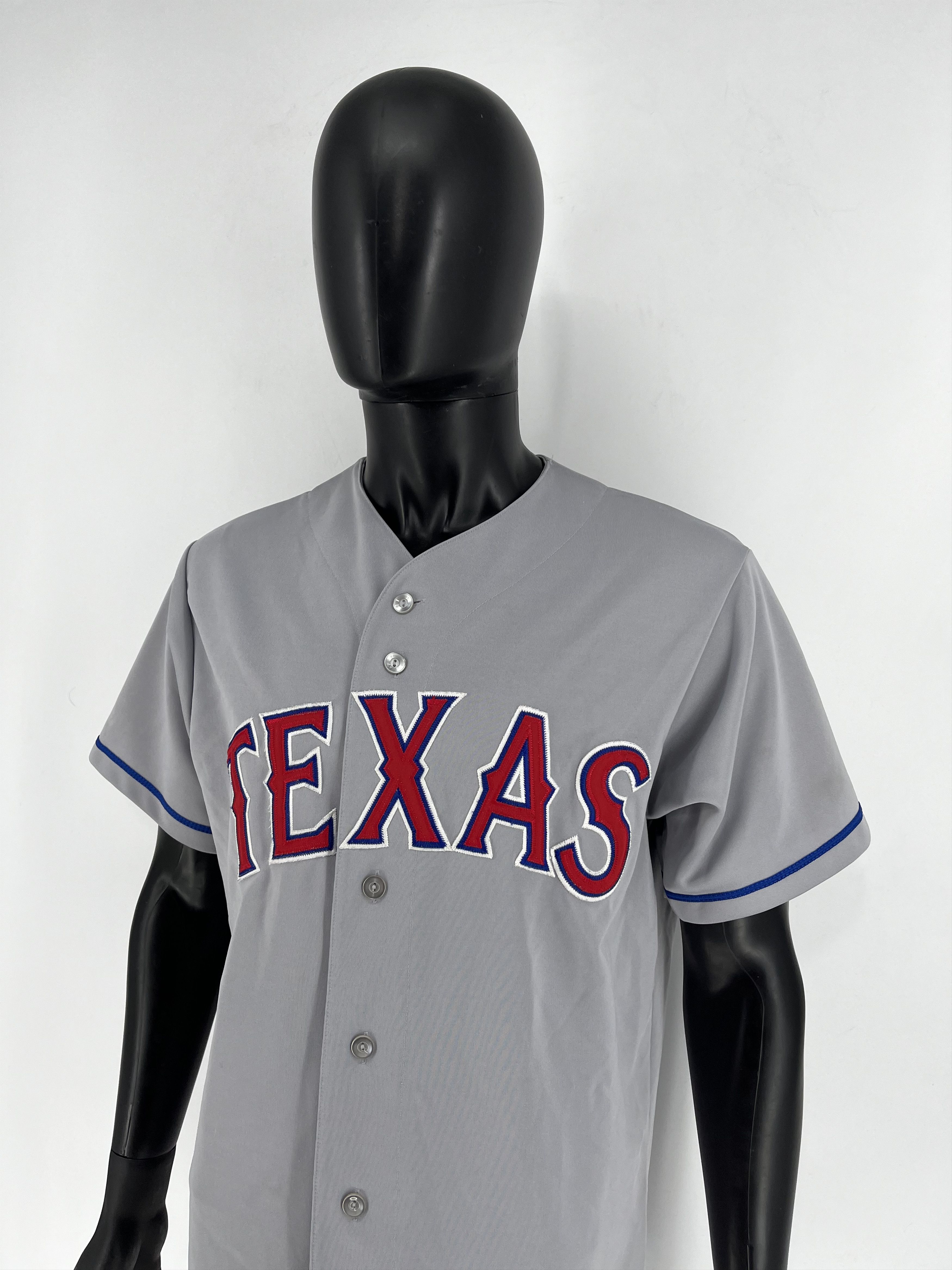 Majestic Texas Rangers MLB Majestic Cool Base plain spellout jersey Size US M / EU 48-50 / 2 - 4 Thumbnail