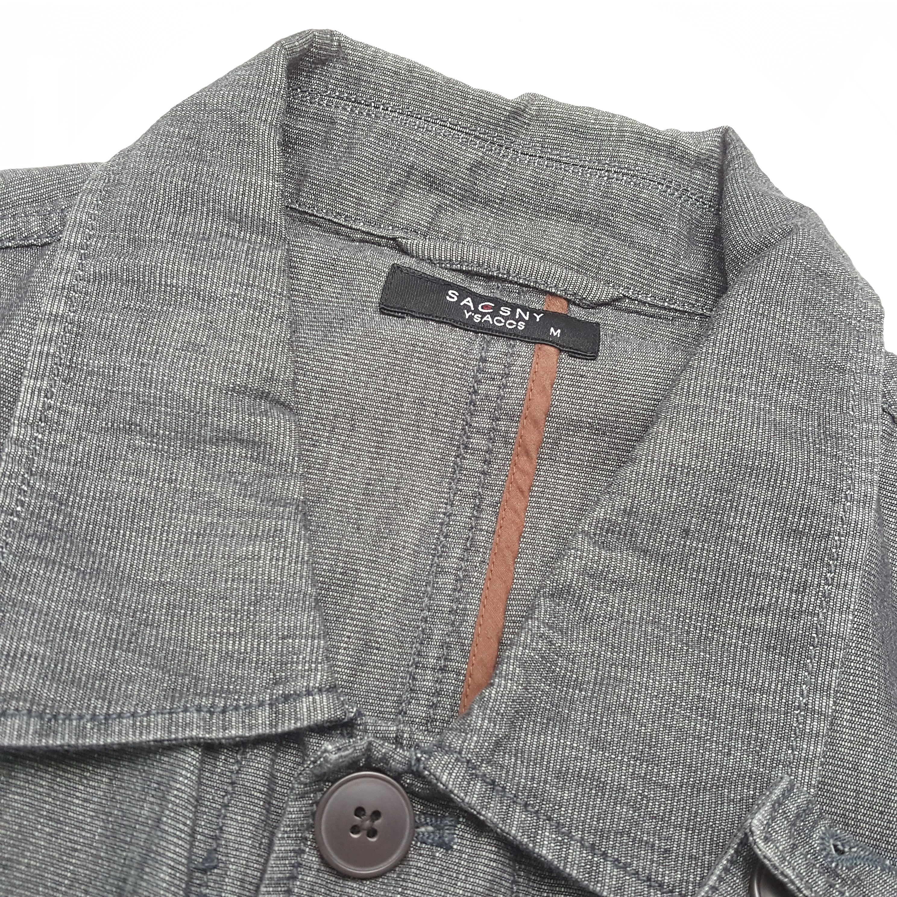 Vintage × Y's × Yohji Yamamoto Sacsny Ysaccs by YOHJI YAMAMOTO Designer Custom Art Jacket Size US M / EU 48-50 / 2 - 10 Thumbnail