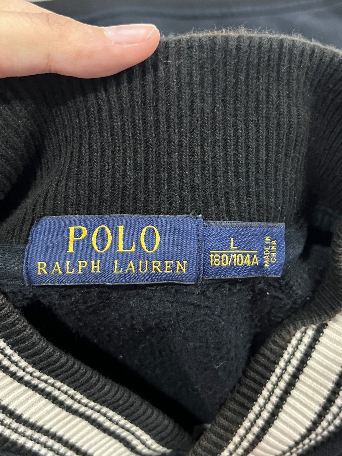 Polo Ralph Lauren × RRL Ralph Lauren × Ralph Lauren Polo RL Bulldog One Love Varsity Jacket Size US L / EU 52-54 / 3 - 7 Thumbnail