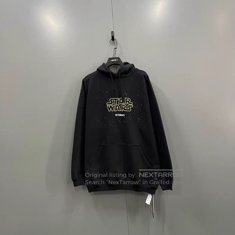 Vetements VETEMENTS Black Letter Print Hoodie Size US XS / EU 42 / 0 - 1 Thumbnail
