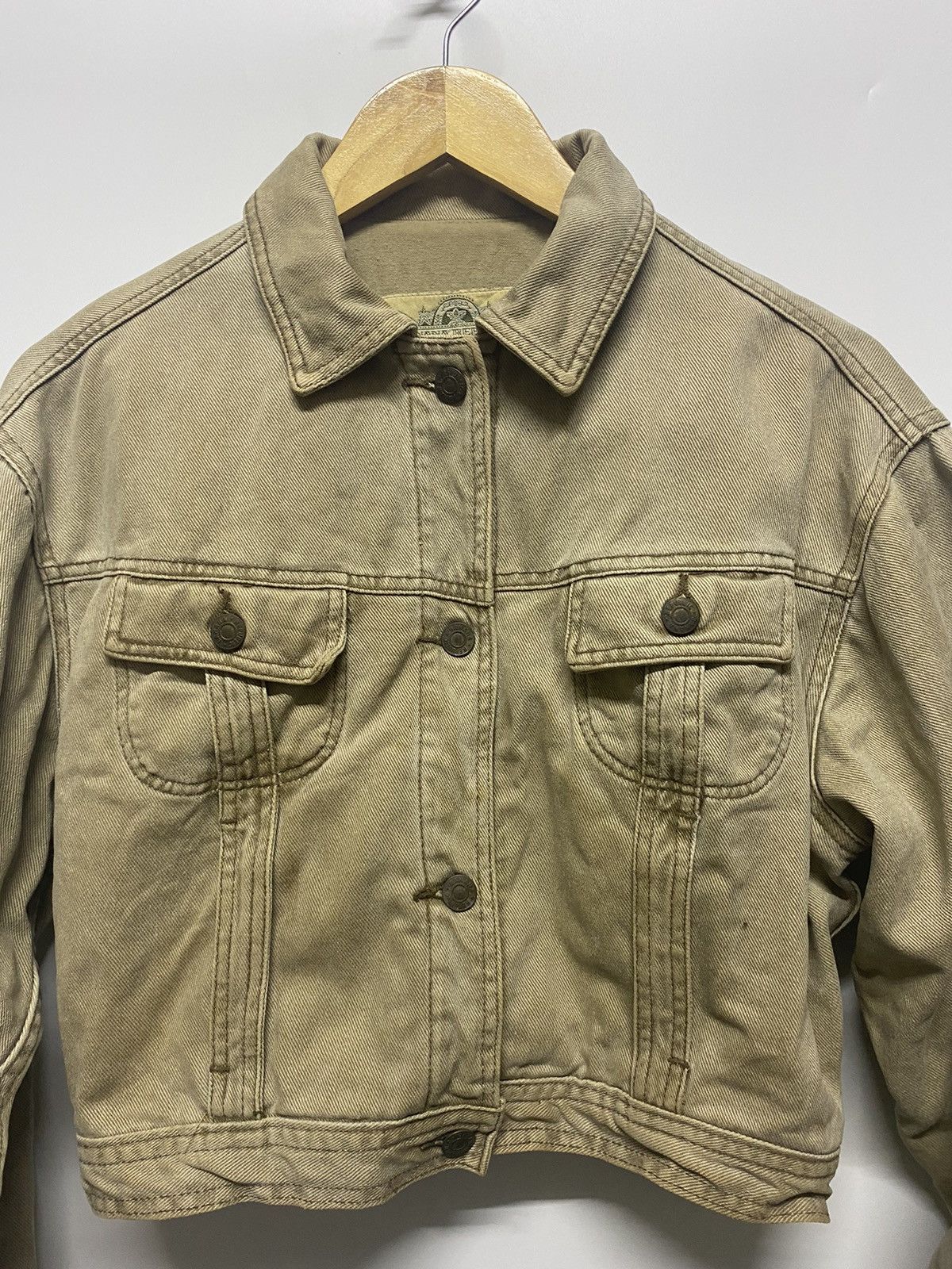 Banana Republic × Vintage Vintage Banana Republic Denim Jeans Jacket Size XS / US 0-2 / IT 36-38 - 11 Thumbnail