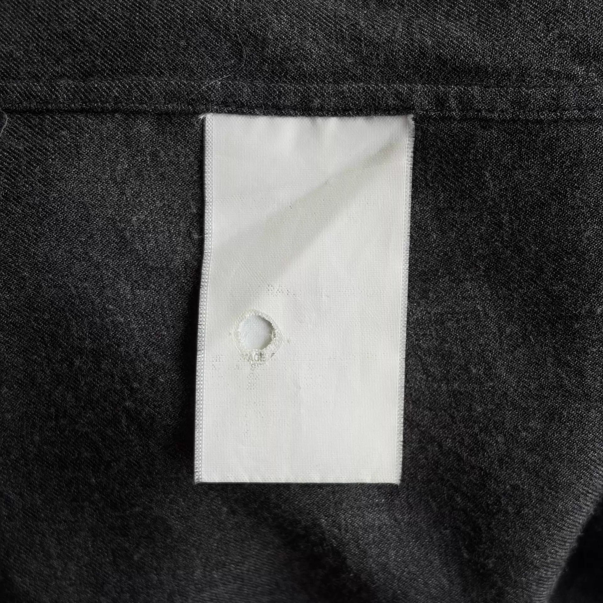Yohji Yamamoto Yohji Yamamoto 00s Y's Men Gray Rayon Collar Shirt Size US M / EU 48-50 / 2 - 6 Thumbnail