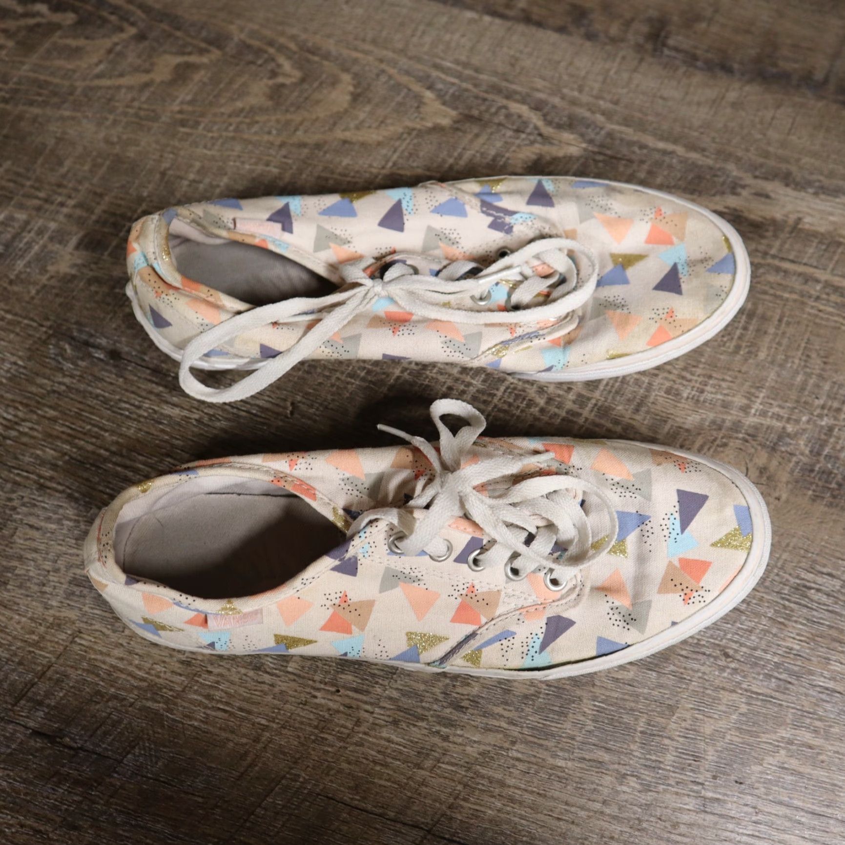 Vans VANS Off the Wall Tie Dye Sneakers Women's Size 9.5 Multicolor Athletic Shoes 90s Size US 9.5 / IT 39.5 - 5 Thumbnail