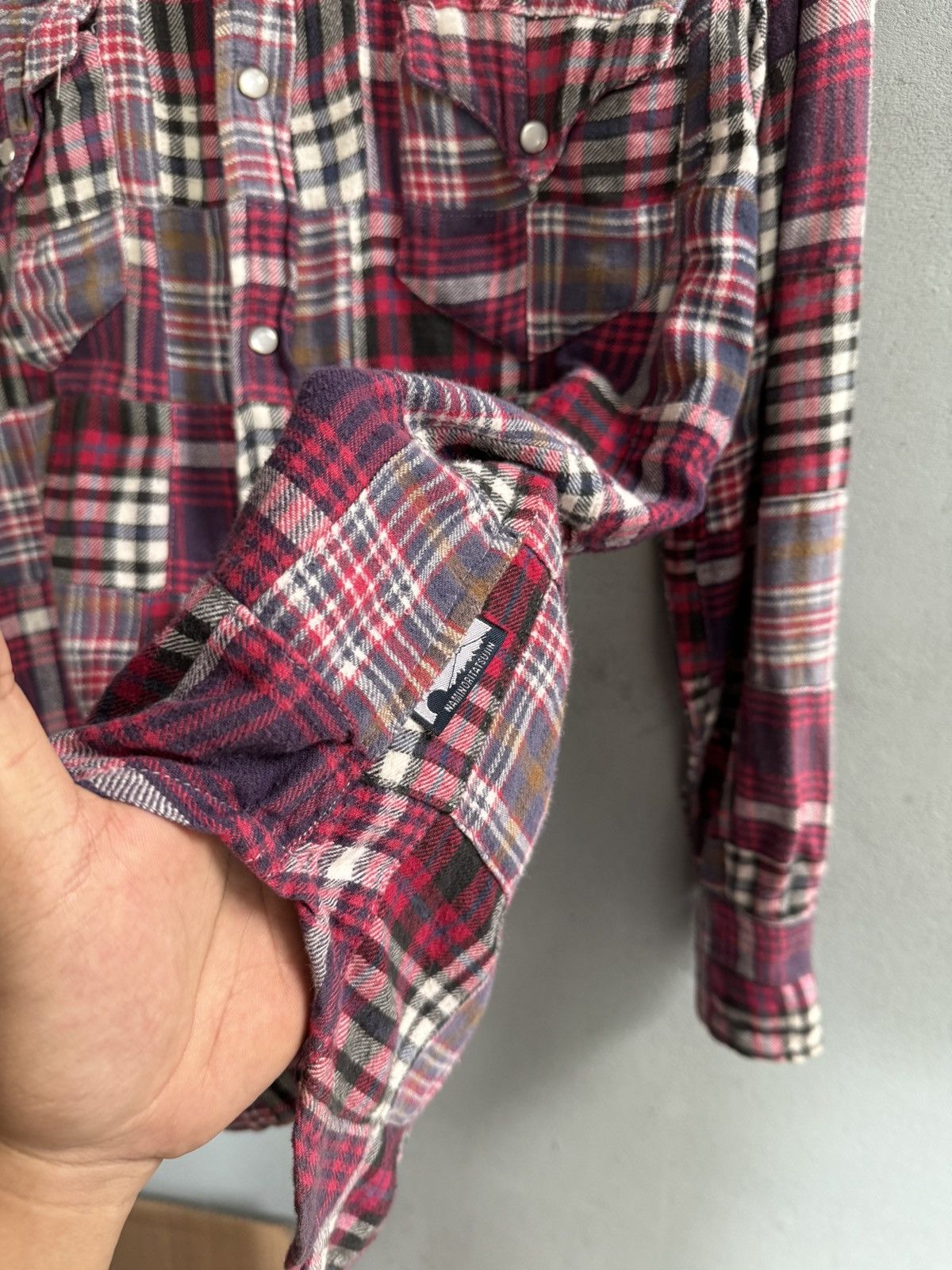 Beauty Beast × If Six Was Nine × Japanese Brand Westren Naminoritatsujin Patchwork Kapital Style Size US L / EU 52-54 / 3 - 7 Thumbnail