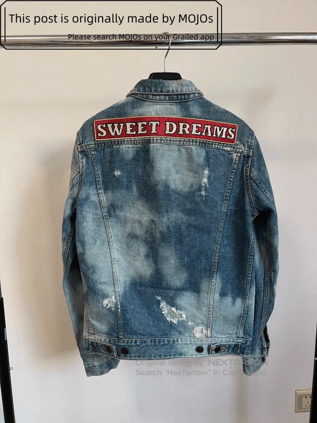 Saint Laurent Paris Sz S Saint Laurent Paris 17SS Bleach Denim Jacket mojos1513 Size US S / EU 44-46 / 1 - 2 Thumbnail