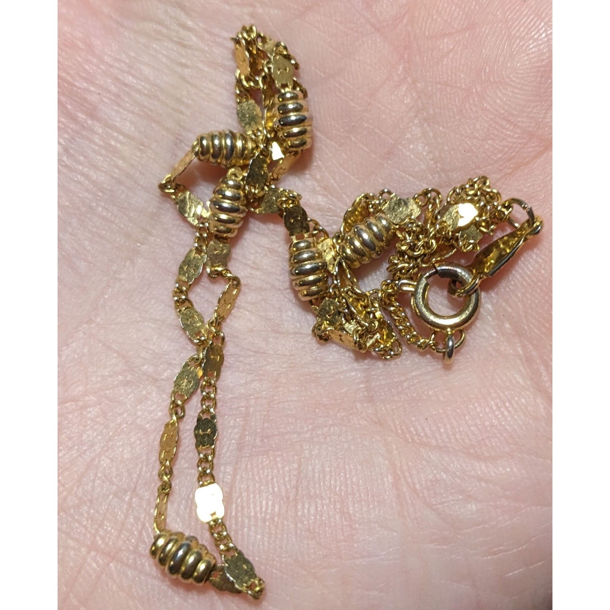 Other Gold Beaded Chain Necklace Size ONE SIZE - 5 Thumbnail