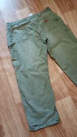 Carhartt Carhartt Vintage Carpenter dark green distressed Size US 38 / EU 54 - 3 Thumbnail