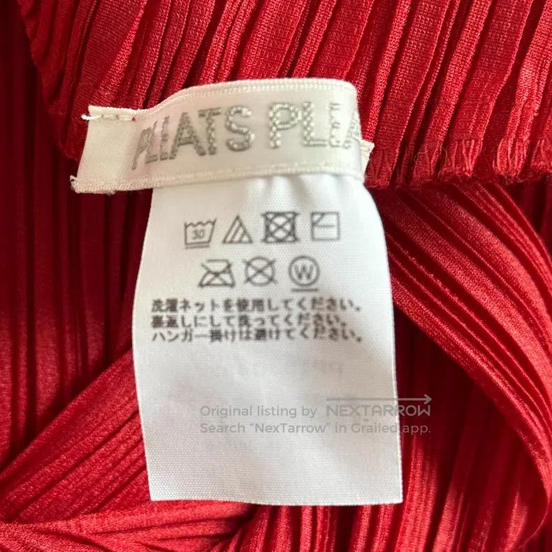Issey Miyake Issey Miyake Red Long Sleeve Size L / US 10 / IT 46 - 3 Thumbnail