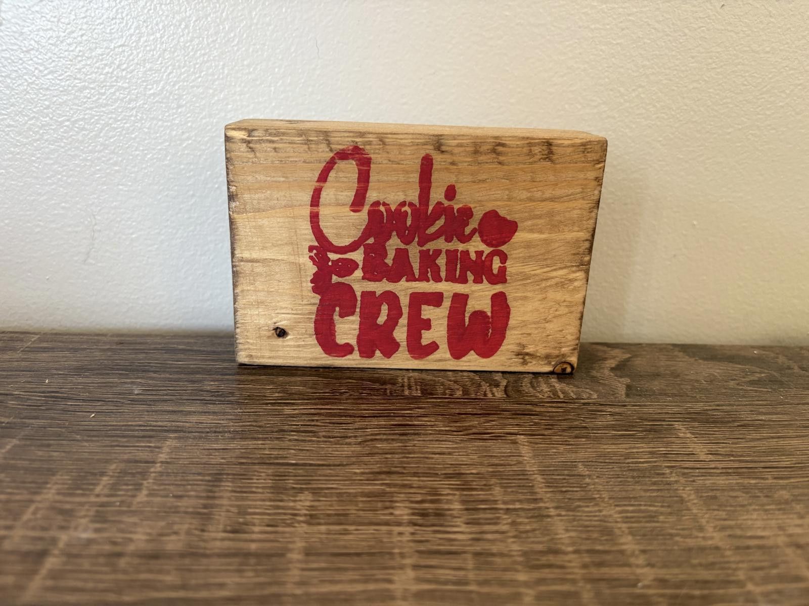 Other Savvy Creations Cookie Baking Crew Antique Plaque Size ONE SIZE - 1 Thumbnail