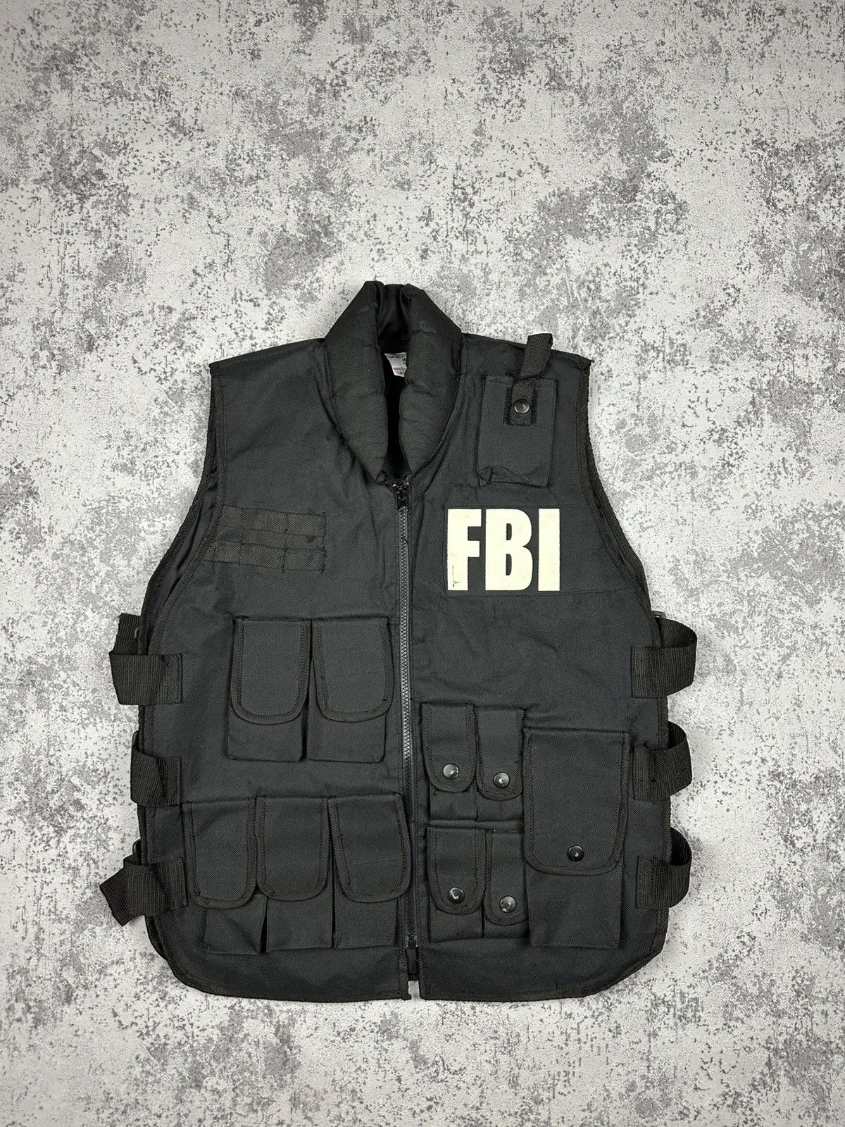 Other FBI Wish Black Tactical Vest Multi Pocket Vintage Size US M / EU 48-50 / 2 - 2 Thumbnail