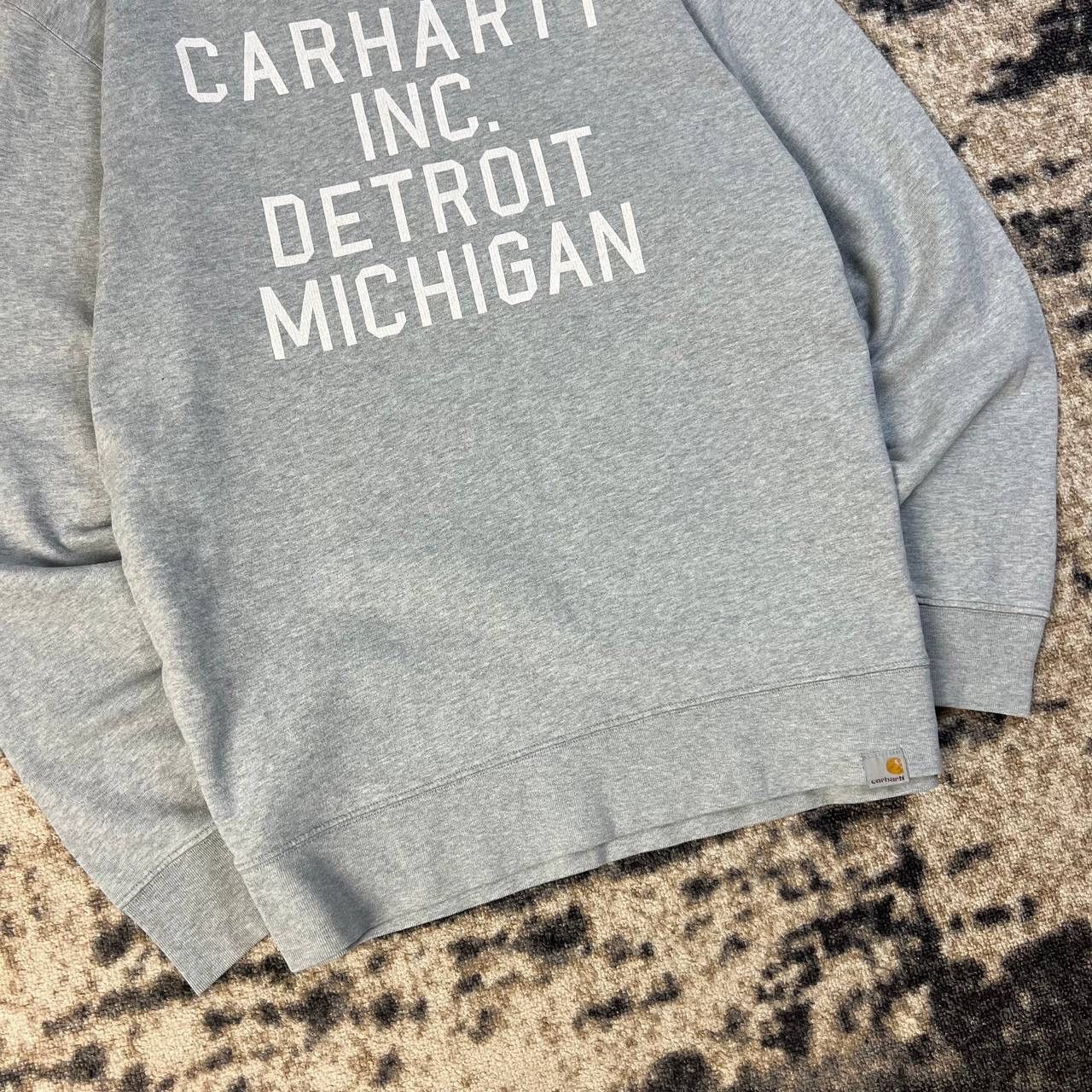 Carhartt Carhartt Detroit Michigan Vintage Inc Sweatshirt Size US L / EU 52-54 / 3 - 3 Thumbnail