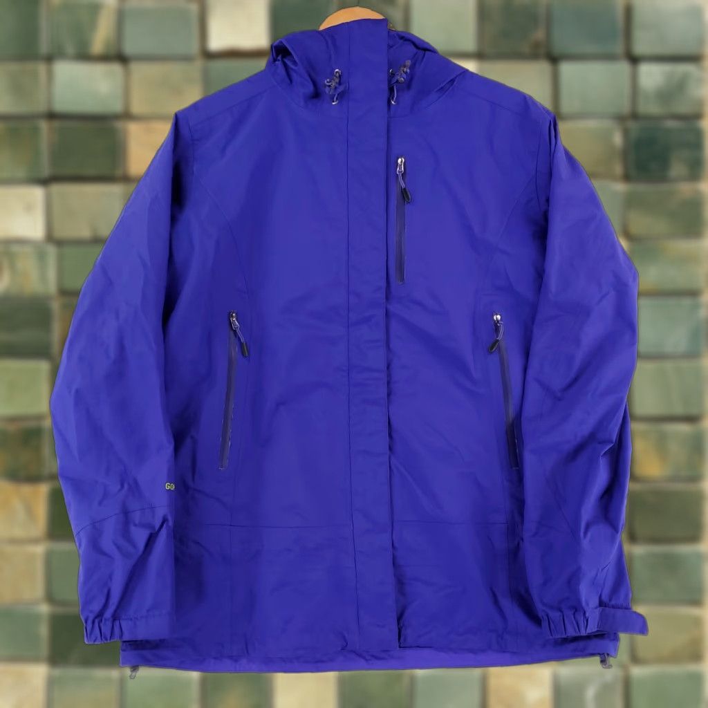Vintage Cabela's Hooded Windbreaker Jacket GTX Purple Mens XL Size US XL / EU 56 / 4 - 1 Thumbnail