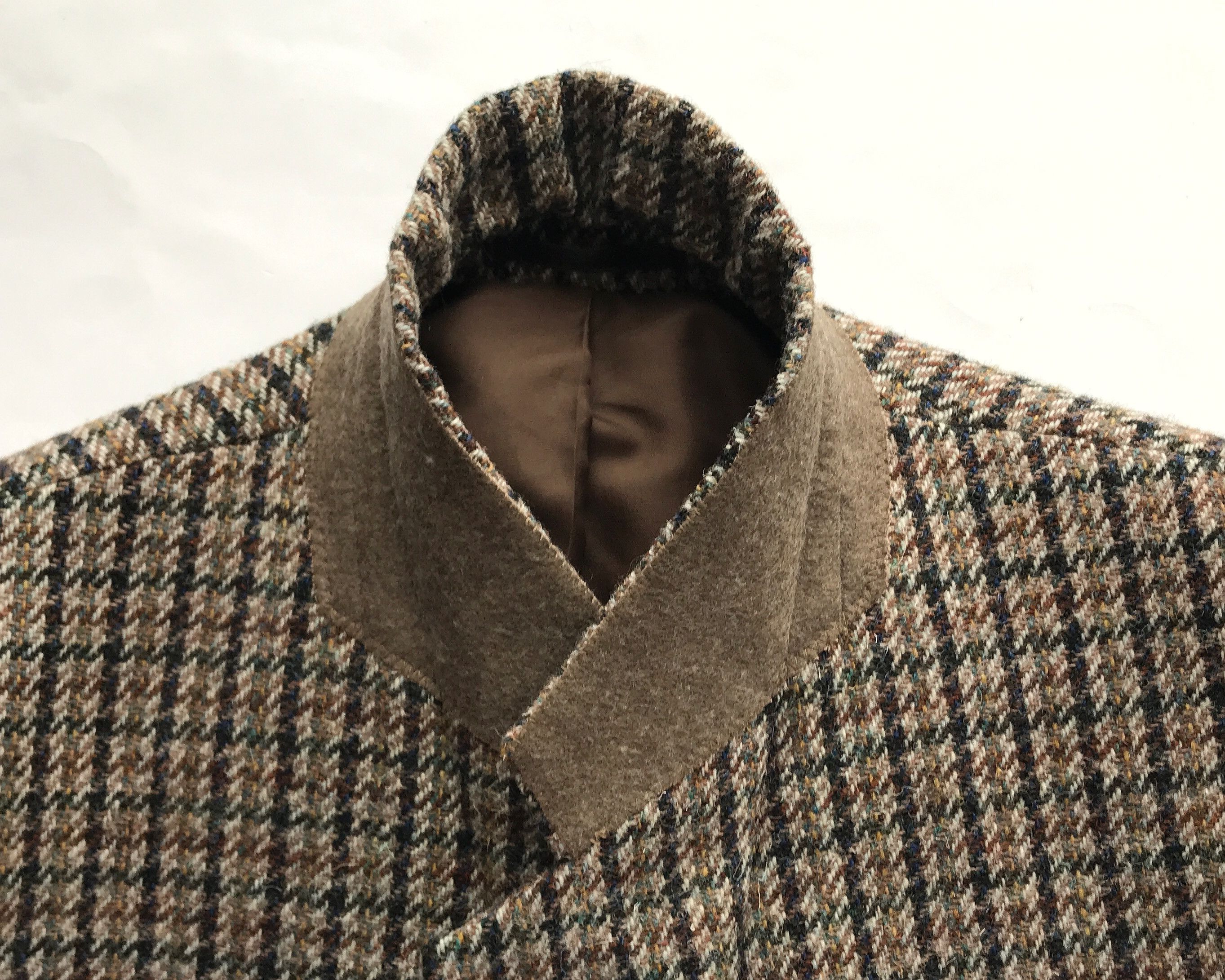 Harris Tweed VINTAGE Y2K HARRIS TWEED HAND WOVEN WOOL BLAZER 44 REG Size 44R - 4 Thumbnail