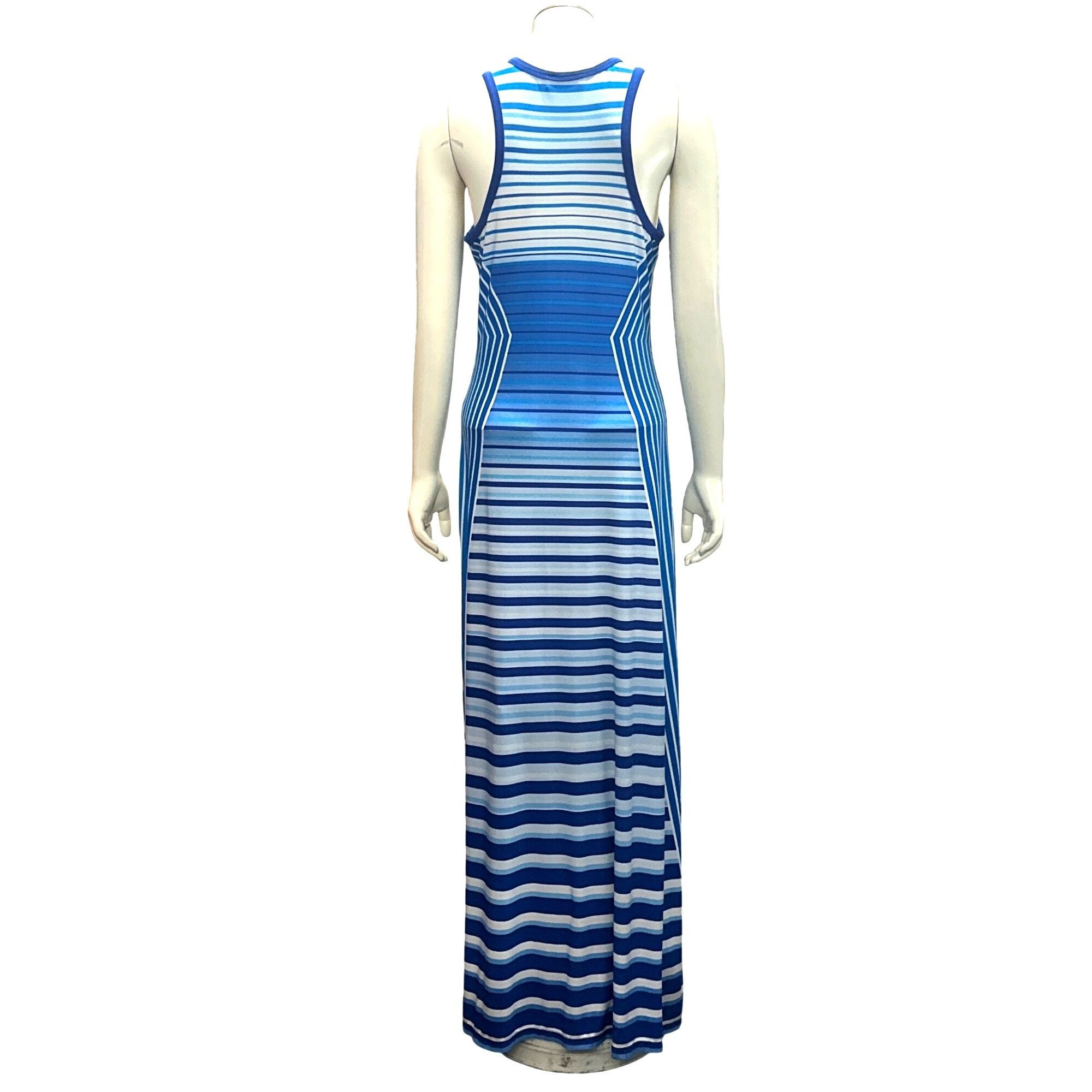 blue strapless corset prom dress Nautical Stripe French Terry Dress – koko b boutique main image 1