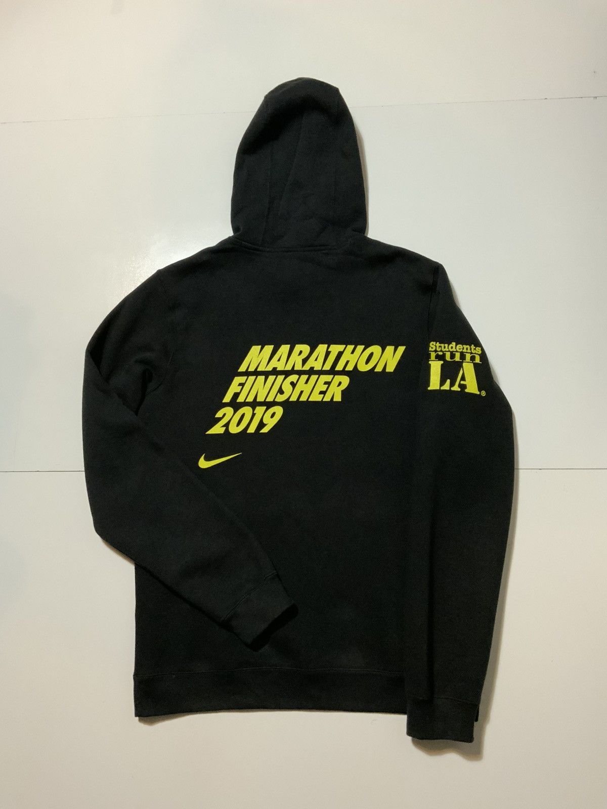 Nike Nike Club Students Run Los Angeles Marathon Finisher Hoodie Size US M / EU 48-50 / 2 - 2 Thumbnail