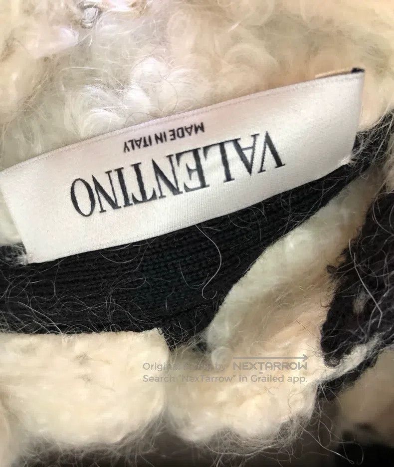 Valentino Valentino Sweater mohair coat hooded coat Size S / US 4 / IT 40 - 3 Thumbnail