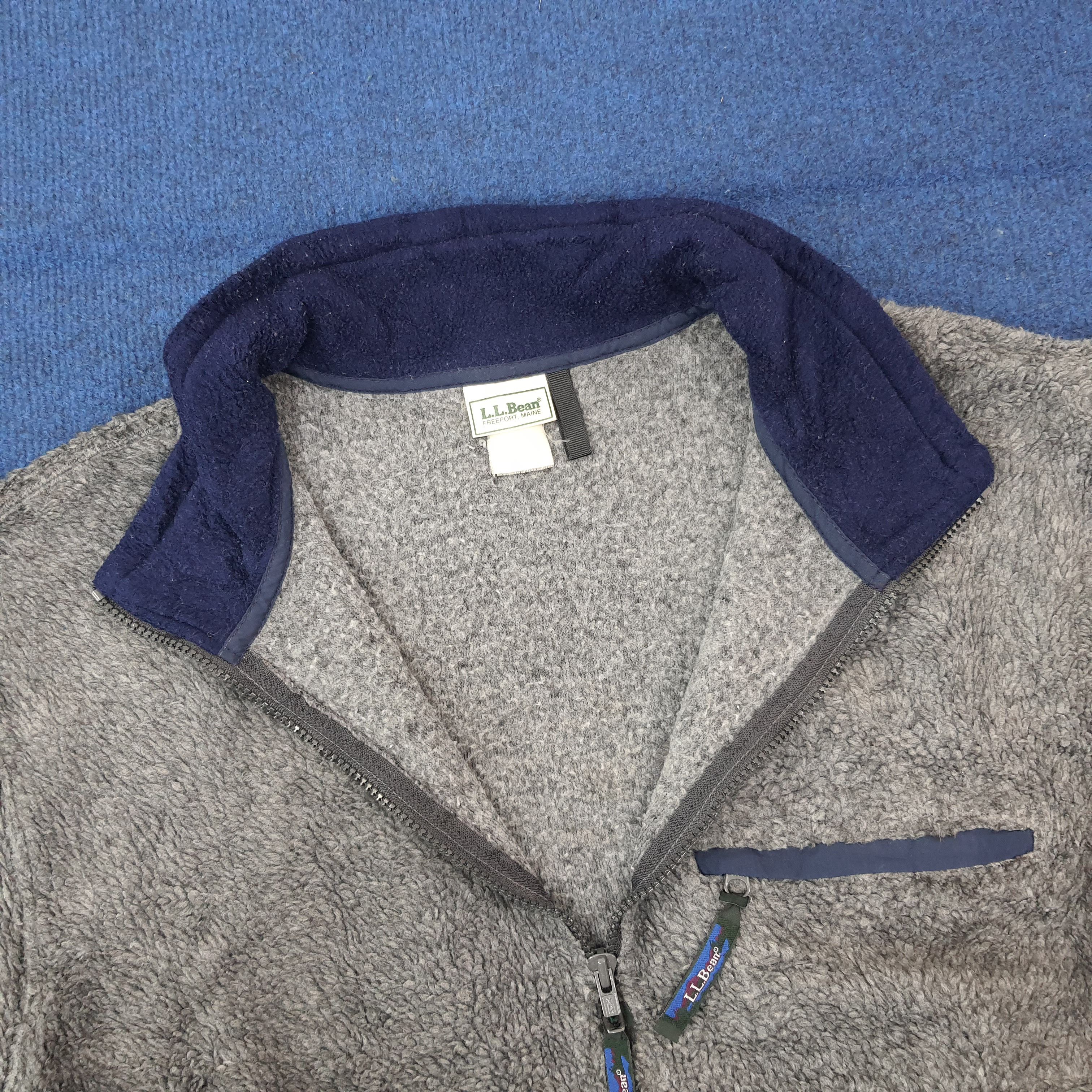 L.L. Bean Vintage L.L. Bean Outdoor Fleece Jacket C224N16 Size US XL / EU 56 / 4 - 4 Thumbnail