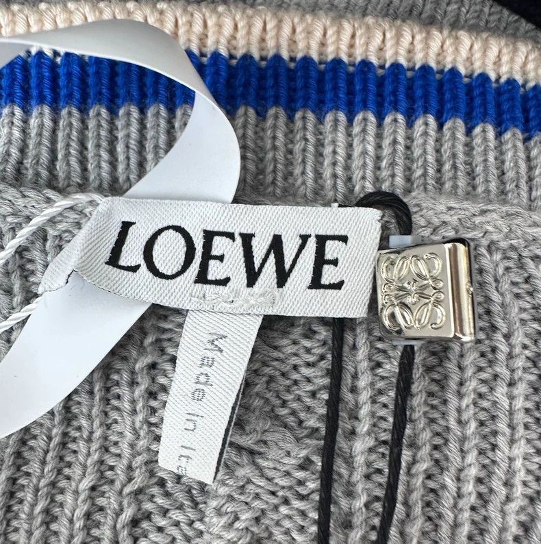 Loewe LOEWE Flaxen knit vest Size L / US 10 / IT 46 - 4 Thumbnail