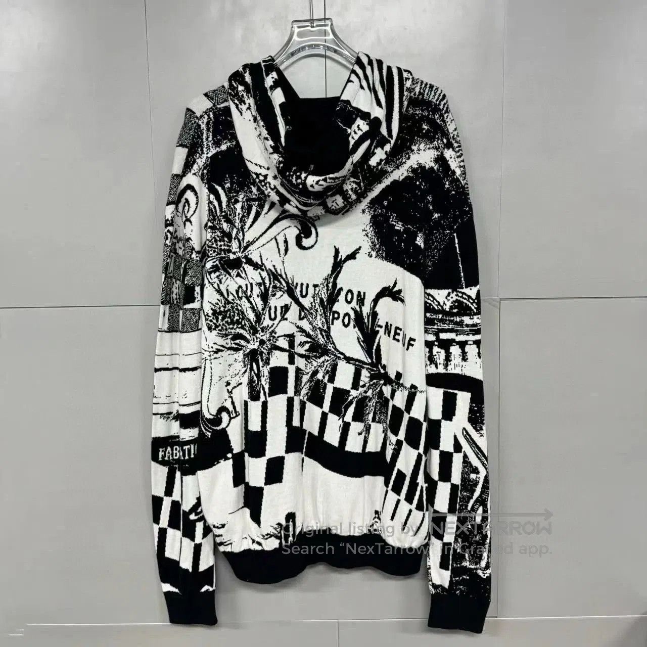 Louis Vuitton louis vuitton graphic hooded sweatshirt. Size US XXL / EU 58 / 5 - 4 Thumbnail