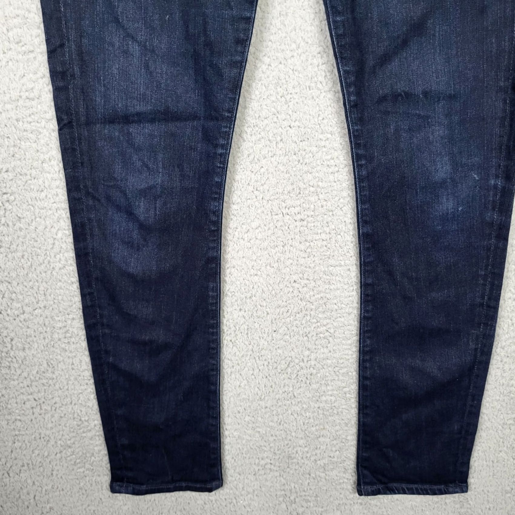 Citizens Of Humanity Citizen of Humanity Women's Skinny Jeans Size 27 Dark Blue Denim 5-Pocket Casual Jeans Size 27" / US 4 / IT 40 - 3 Thumbnail