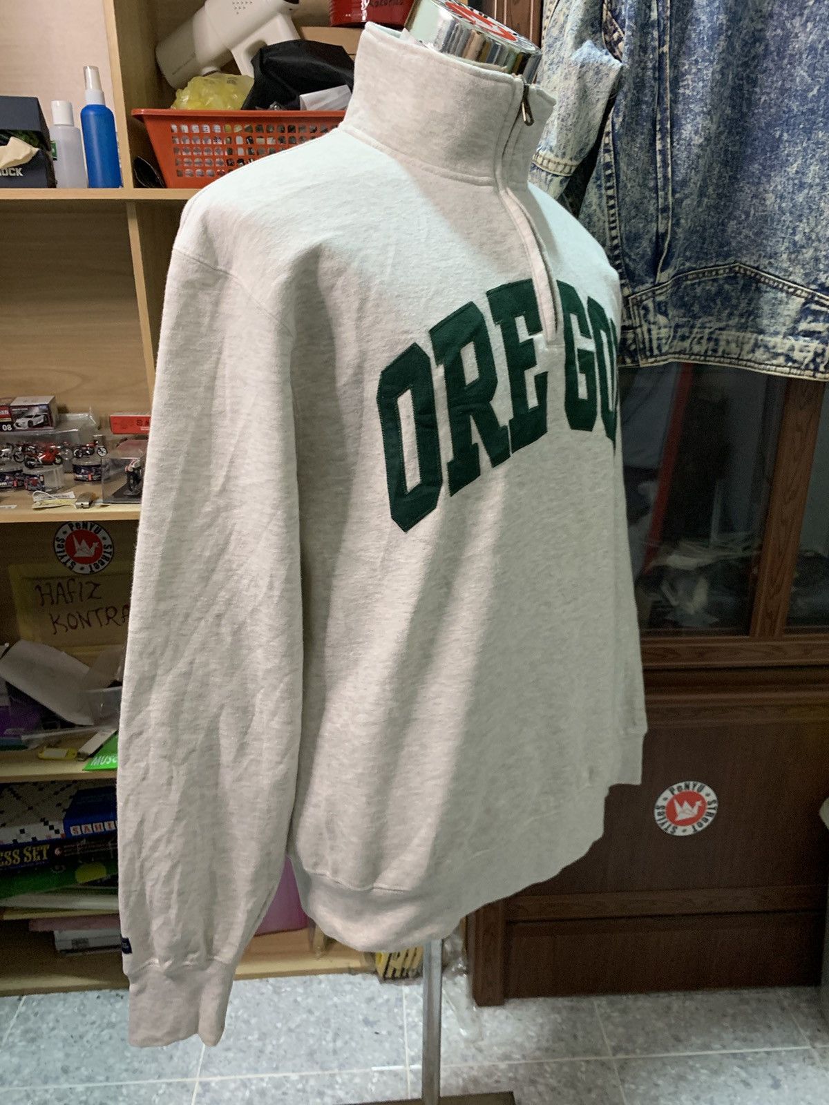 Jansport × Vintage Vintage Jansport Oregon Half Zip Sweatshirt Size US M / EU 48-50 / 2 - 5 Thumbnail
