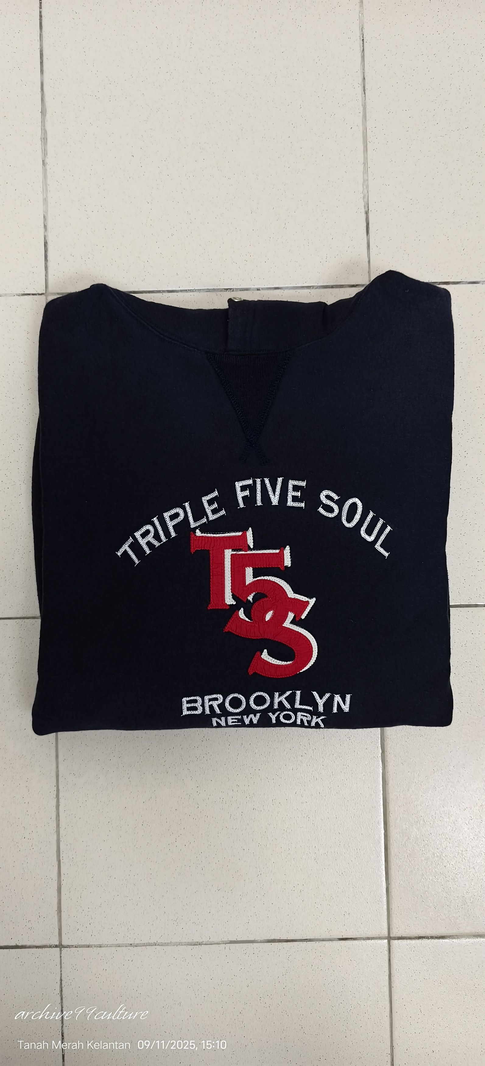 Triple 5 Soul 90s TRIPLE FIVE SOUL NYC Hip hop XL Hoodie Size US XL / EU 56 / 4 - 12 Thumbnail