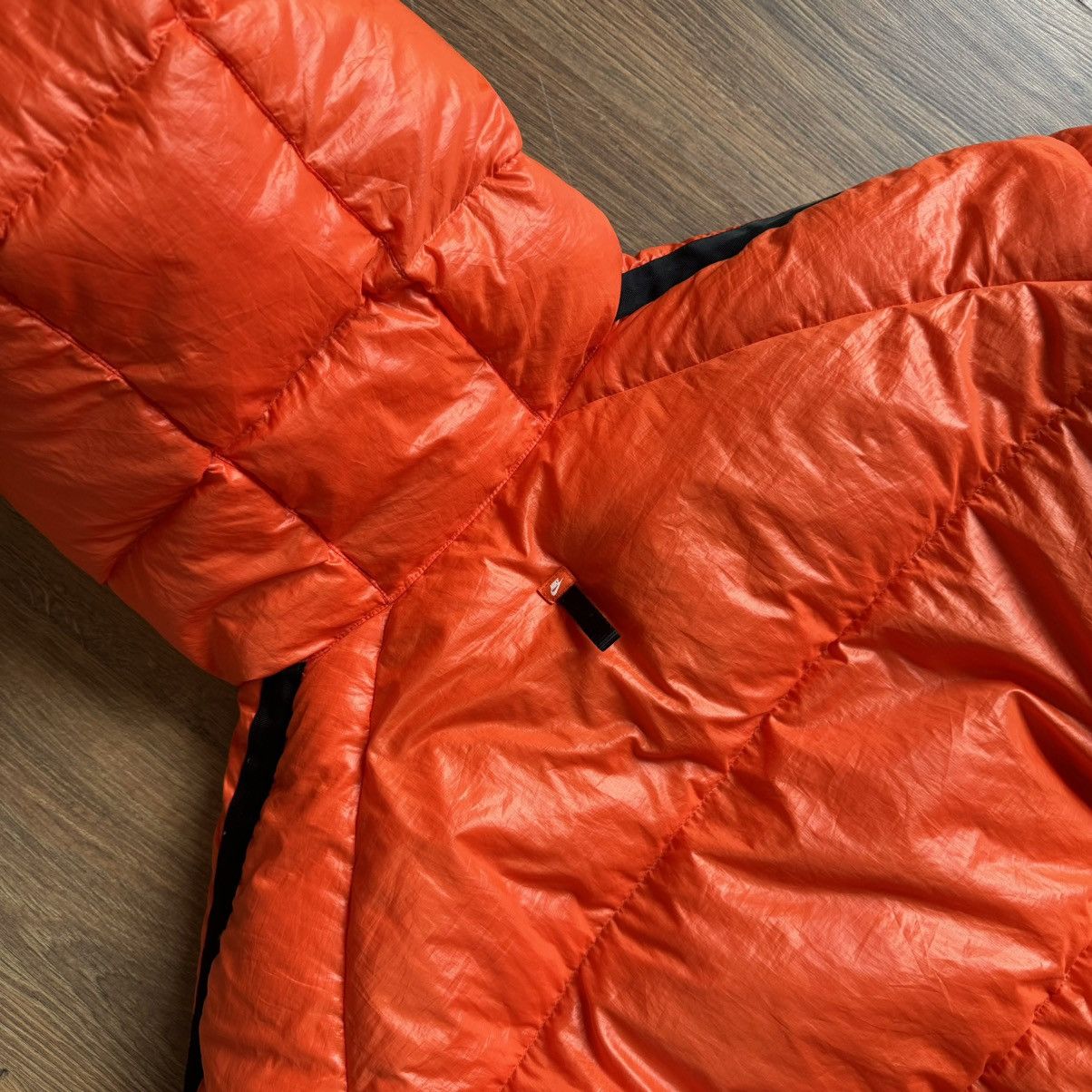 Nike Nike Therma-Fit Down Puffer Jacket Orange Women’s Oversized Size XL / US 12-14 / IT 48-50 - 9 Thumbnail