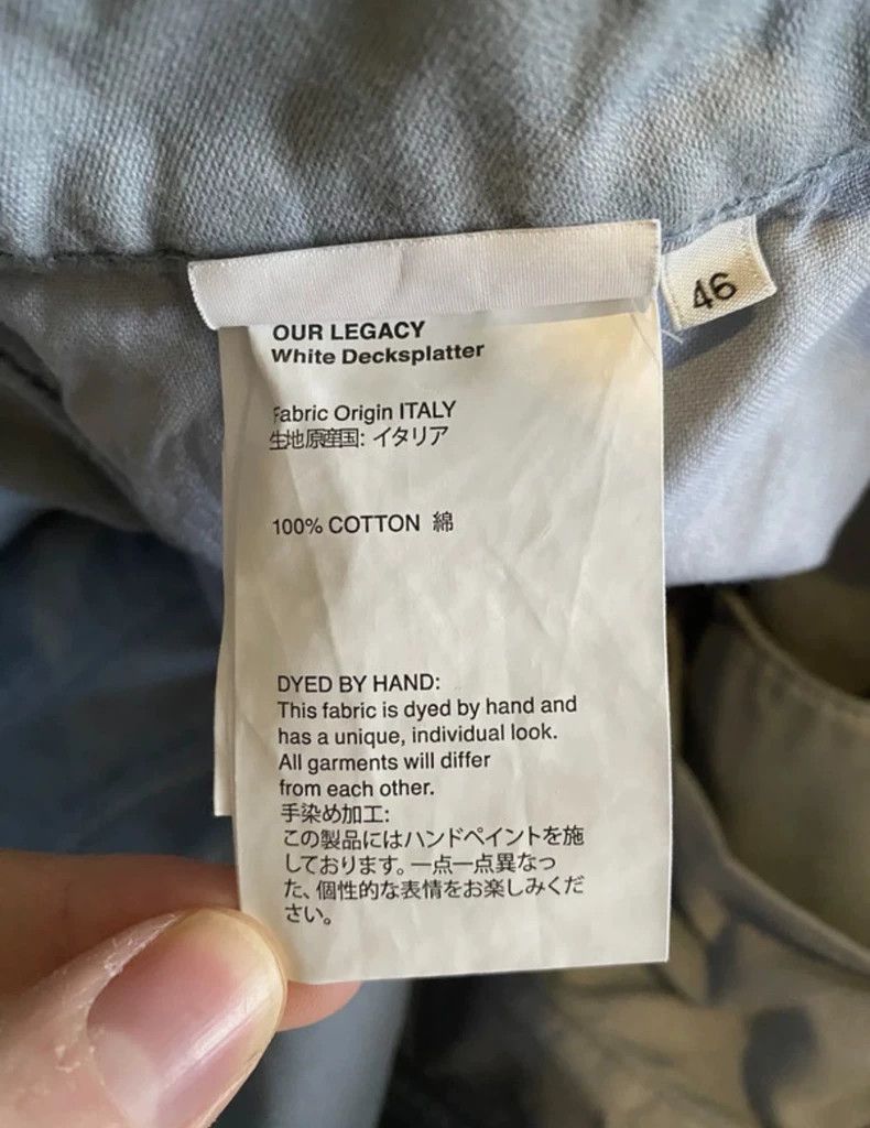 Our Legacy Our Legacy size46 faded blue straight leg trousers Size US 30 / EU 46 - 4 Thumbnail