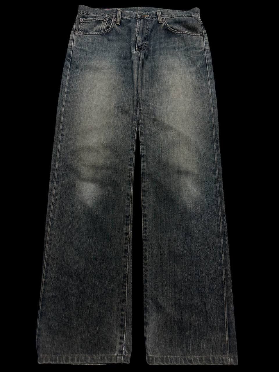 Edwin SICK Vintage Edwin Rusty Mudwash Distress Regular Dark Jean Size US 32 / EU 48 - 1 Thumbnail