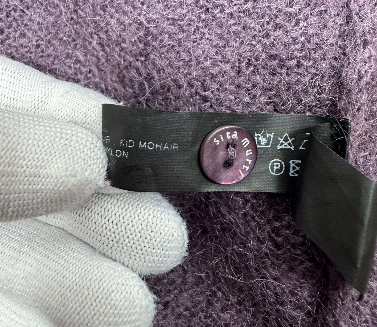 Other Sita Murt Cardigan Kid Mohair Nylon Button Up size 40 Size M / US 6-8 / IT 42-44 - 12 Thumbnail