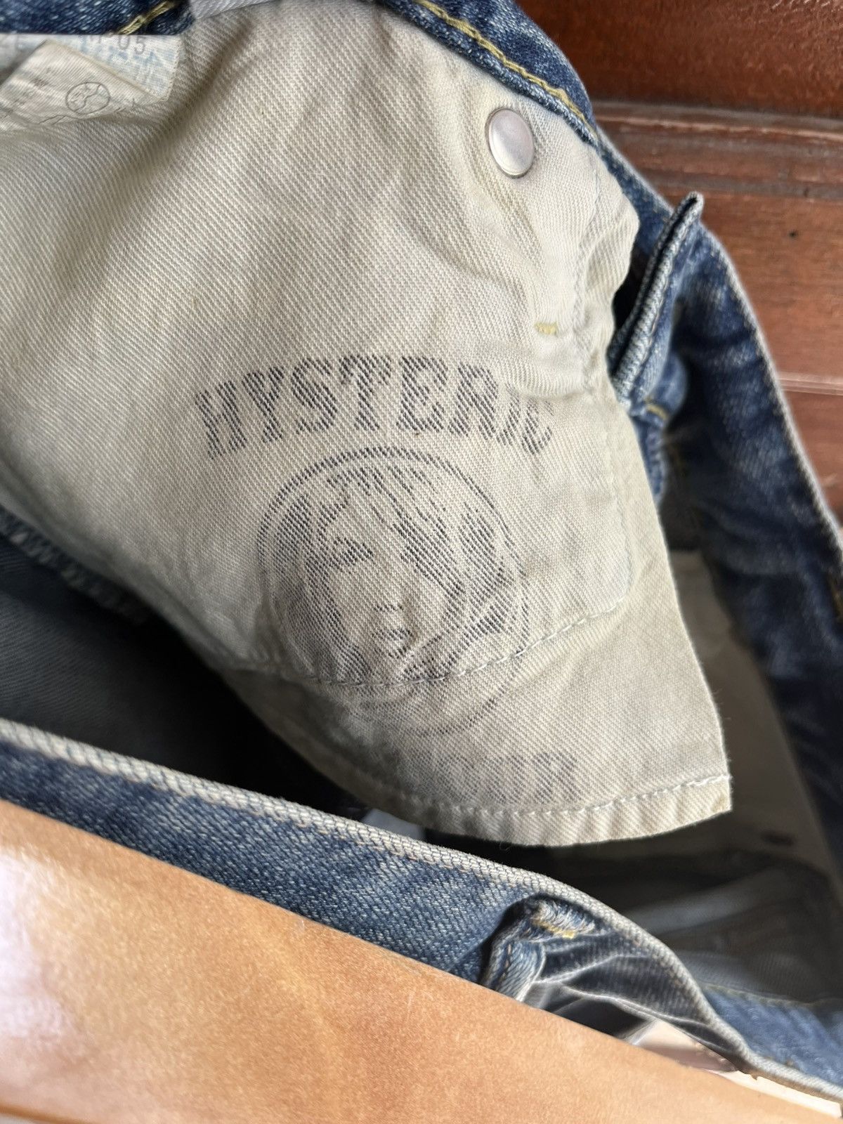 Hysteric Glamour HYSTERIC GLAMOUR RIPPED JEANS Size 29" - 12 Thumbnail
