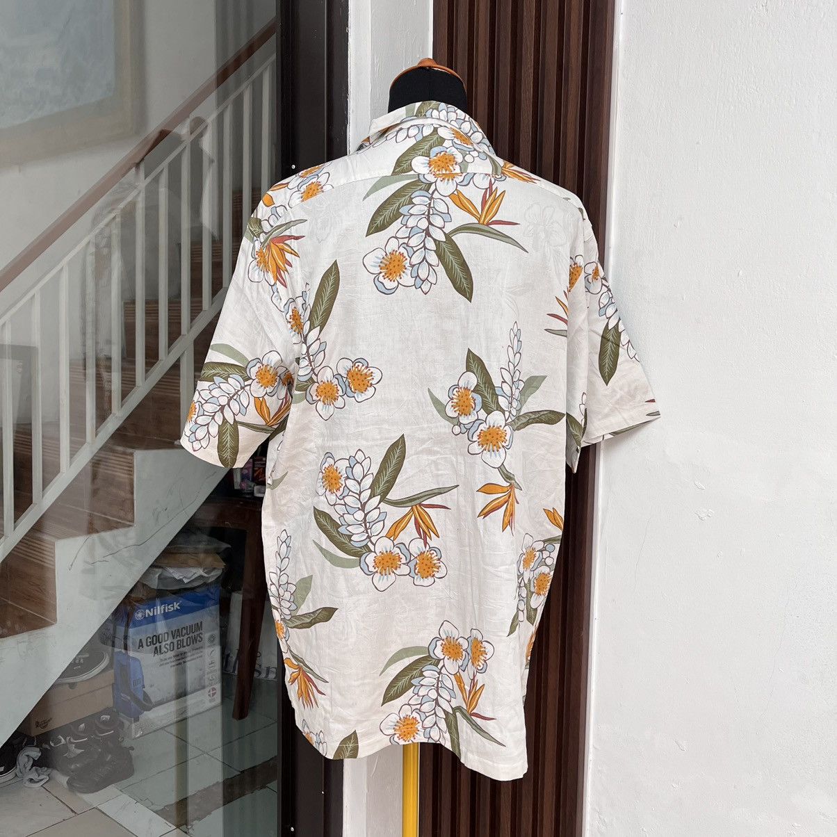 Japanese Brand Hawaiian Shirt Mango House Made In Japan 100% Cotton Size US L / EU 52-54 / 3 - 2 Thumbnail