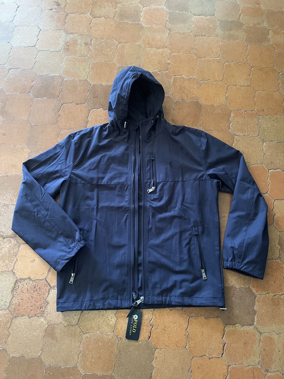 Polo Ralph Lauren Polo Ralph Lauren Hooded Windbreaker Navy Size US M / EU 48-50 / 2 - 1 Thumbnail