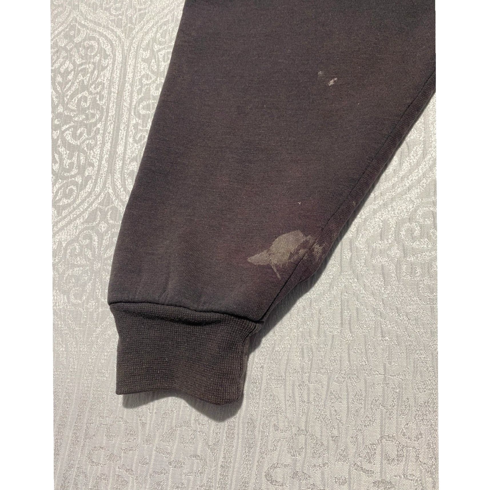 Carhartt VINTAGE Carhartt K131 BLK Thermal Lined Hoodie Mens XL Black Distressed Thrashed Size US XL / EU 56 / 4 - 7 Thumbnail