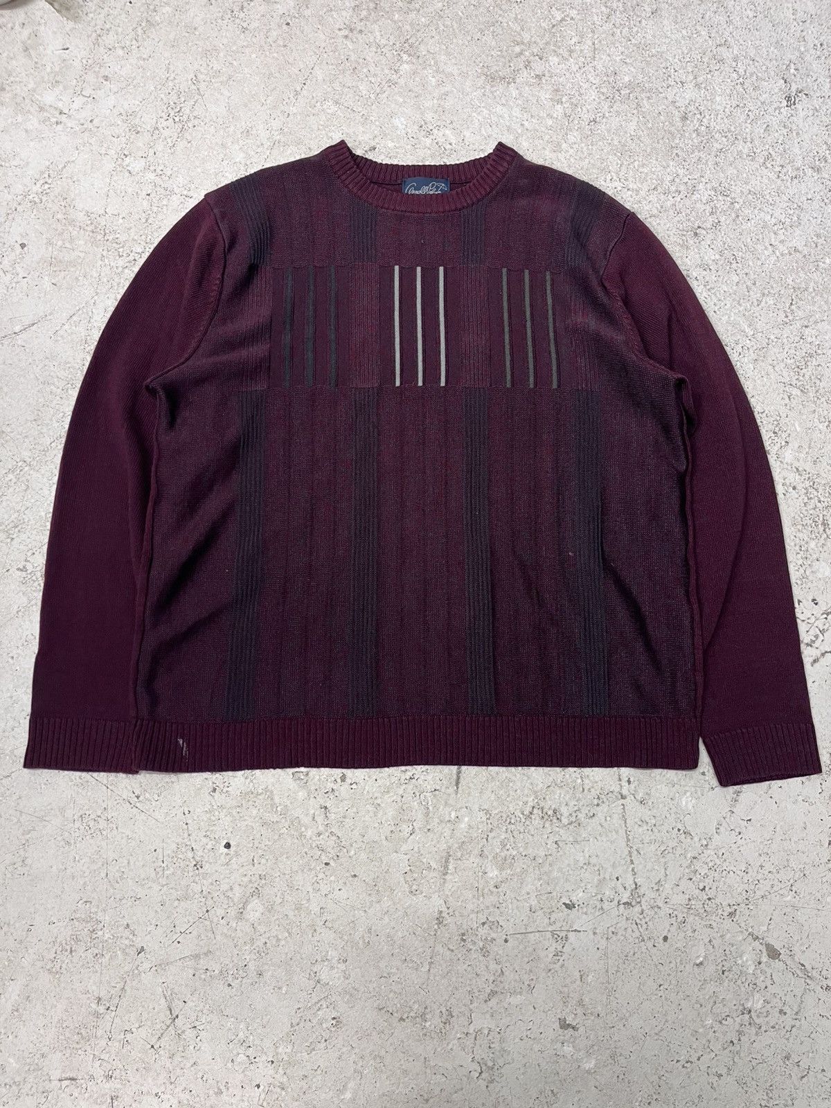 Vintage Vintage red arnold palmer knit sweater Size US L / EU 52-54 / 3 - 2 Thumbnail