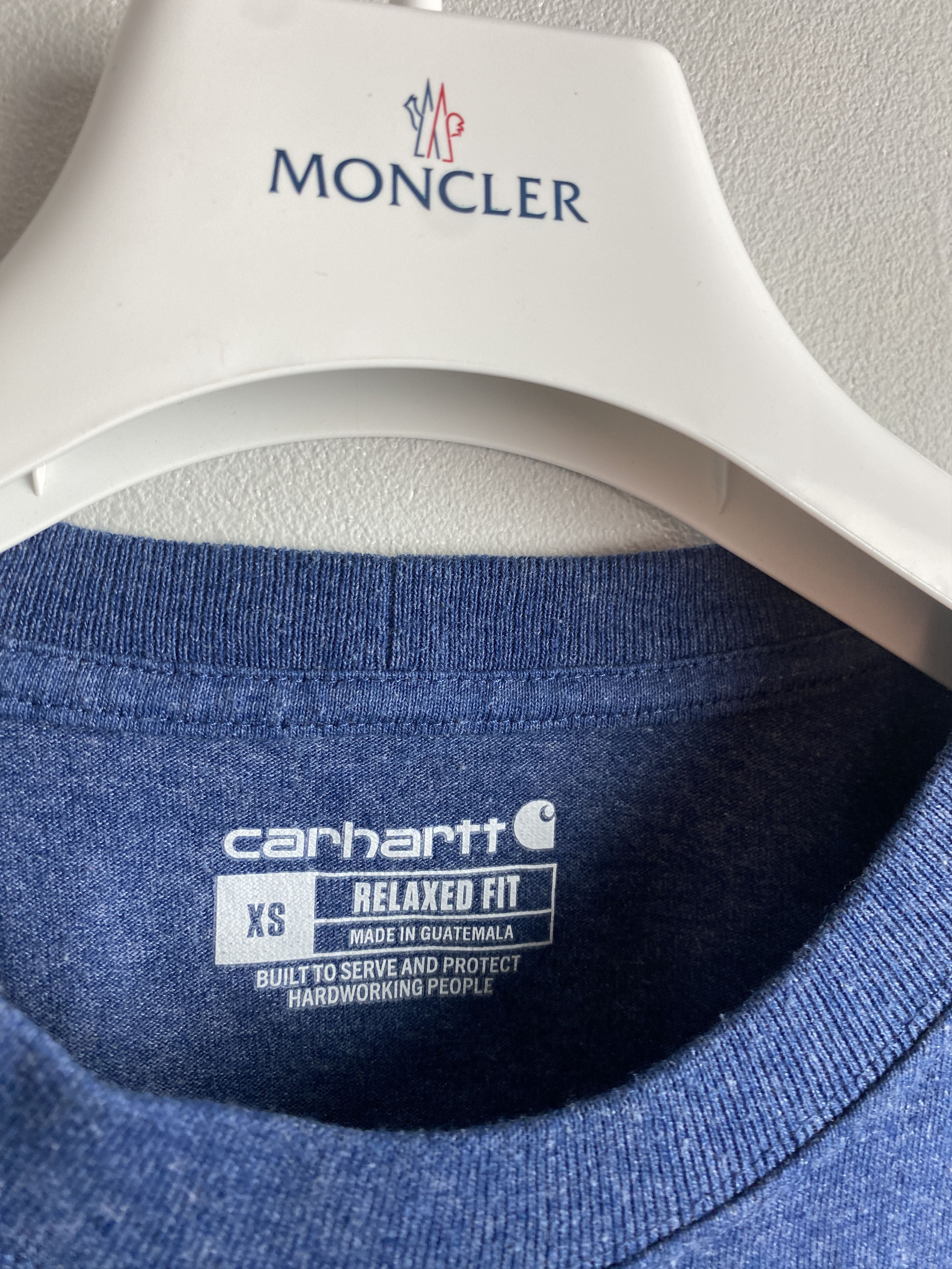 Carhartt Carhartt big logo casual t-shirt tee skate rap hip hop Size US XS / EU 42 / 0 - 3 Thumbnail