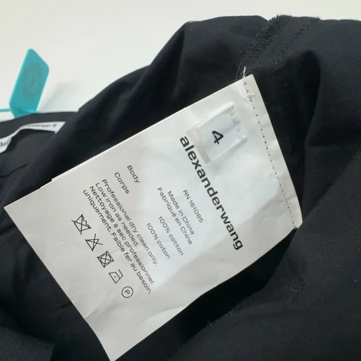 Alexander Wang Alexander Wang SS23 Black Casual Pants - Size 23" - 3 Thumbnail