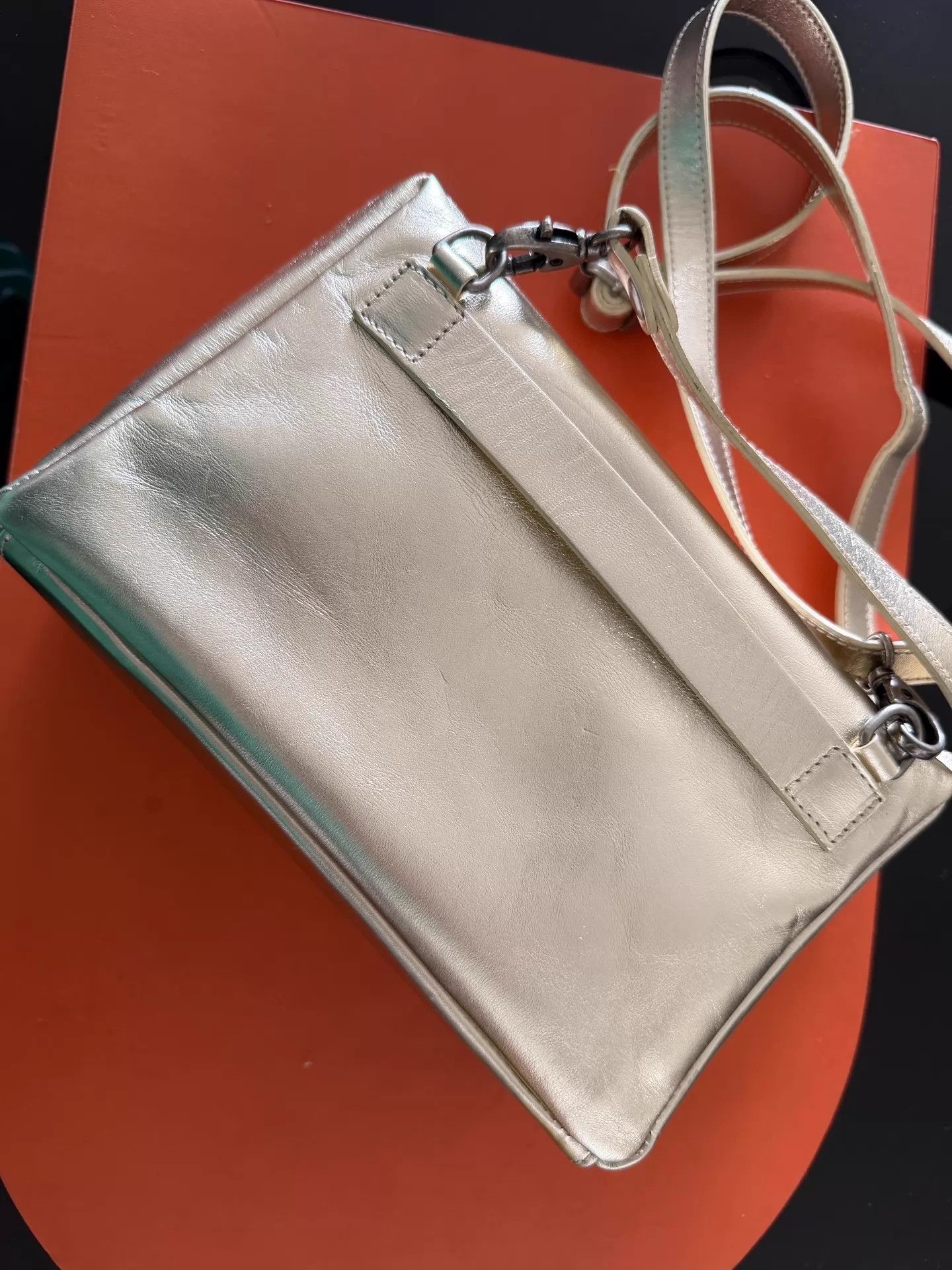 Marsell marsell light gold cowhide crossbody bag (clutch) compact Size ONE SIZE - 3 Thumbnail