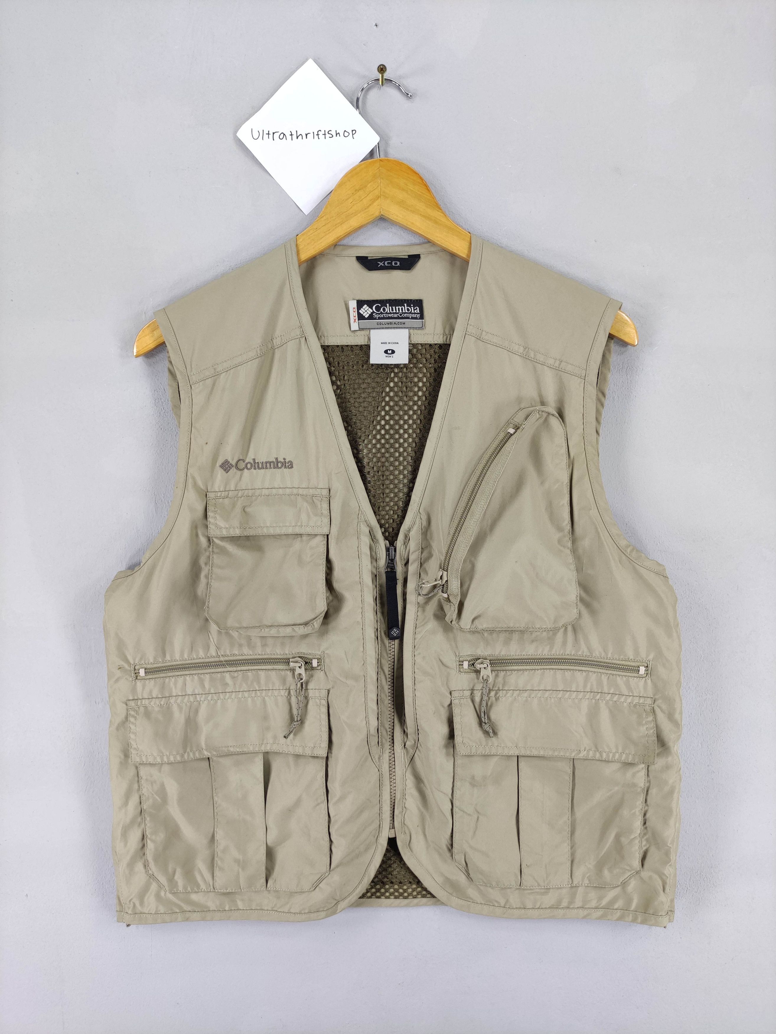 Vintage Columbia Tatical Vest Outdoor Go Out