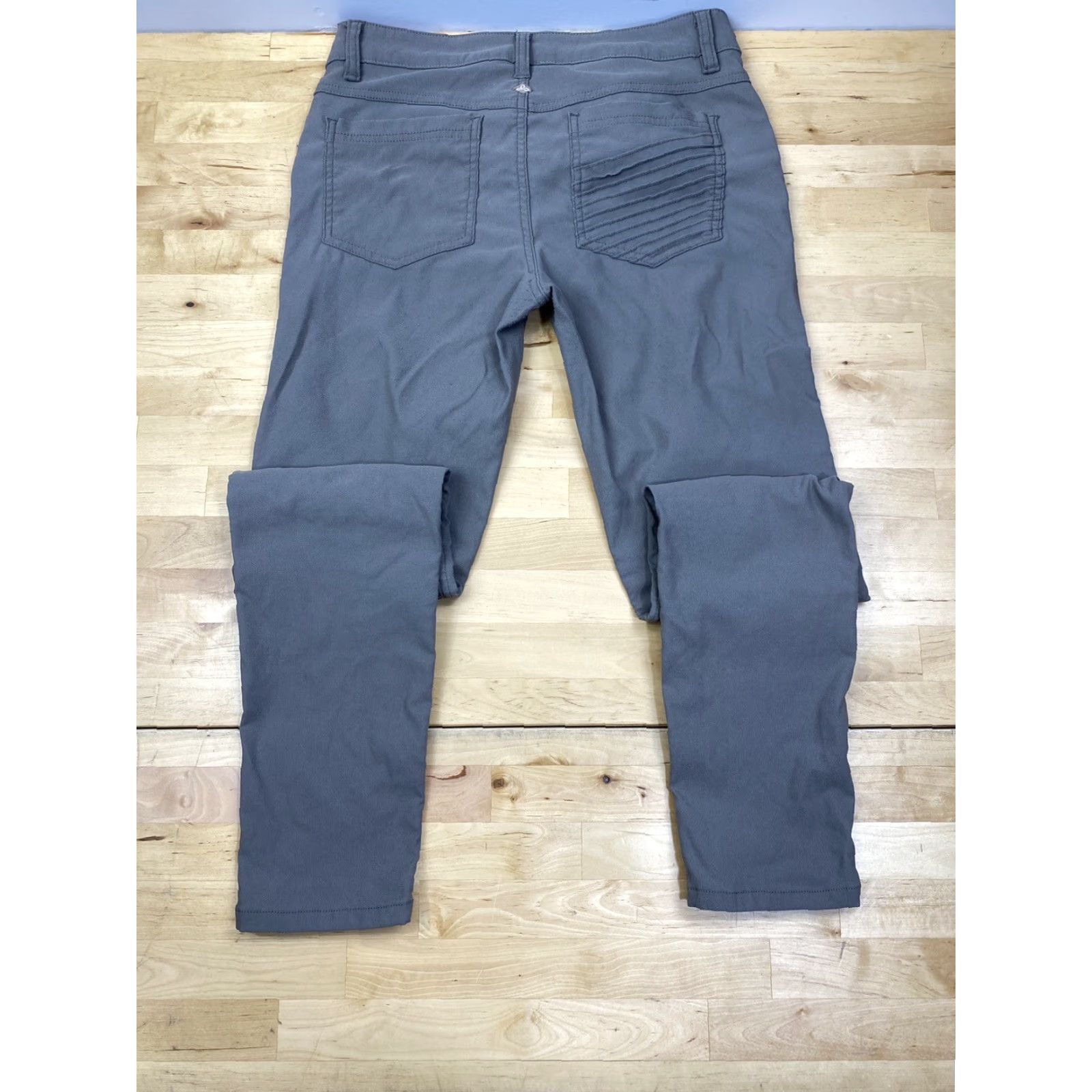 Prana prAna Womens Pants Slim Skinny Regular Solid Gray Chino Casual Size 4 Womens Size 27" / US 4 / IT 40 - 4 Thumbnail