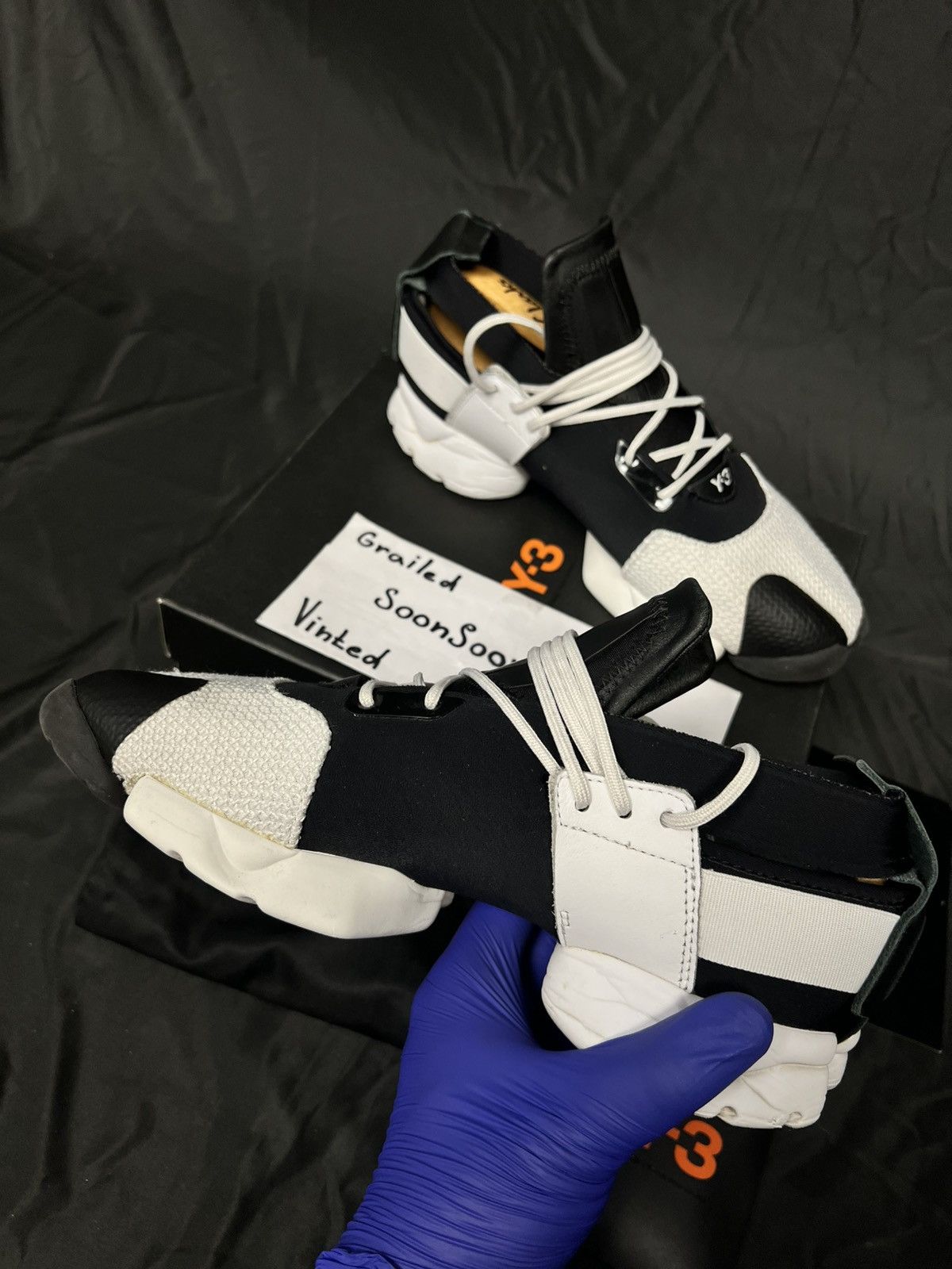 Y-3 Y-3 Yohji Yamamoto Adidas Kydo shoes trainers Size US 8.5 / IT 38.5 - 3 Thumbnail