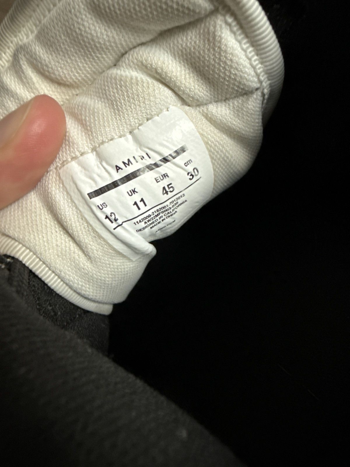 Amiri Amiri Skel Top Low Size US 12 / EU 45 - 11 Thumbnail