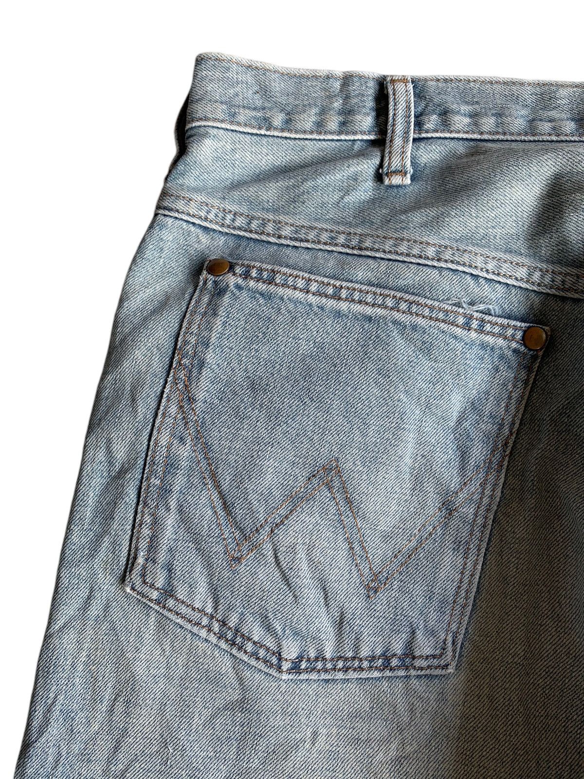 Wrangler VINTAGE WRANGLER SELVEDGE BAGGY DISTRESSED DENIM Size US 33 - 9 Thumbnail