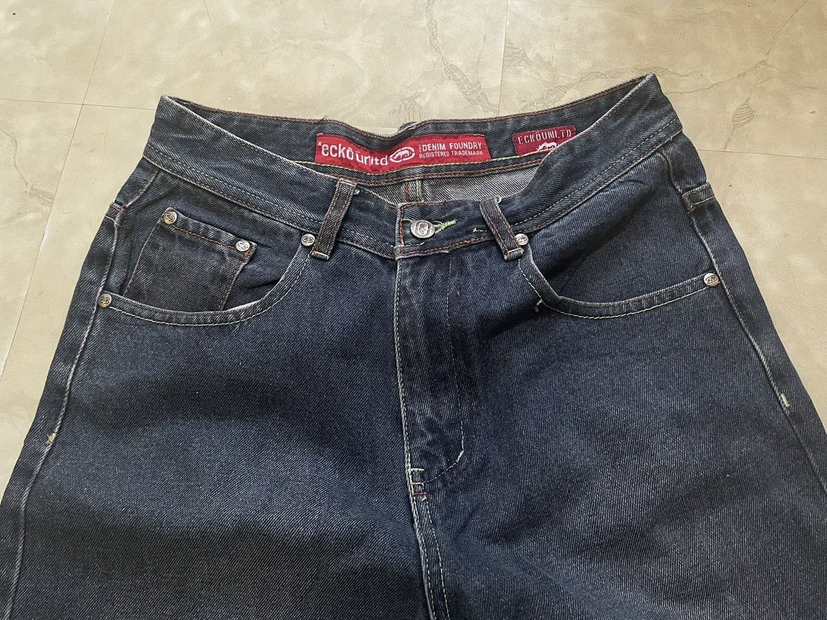 Japanese Brand × Vintage Ecko Untd Classic Logo and Classic Script Embroidered Pants Size US 31 - 5 Thumbnail